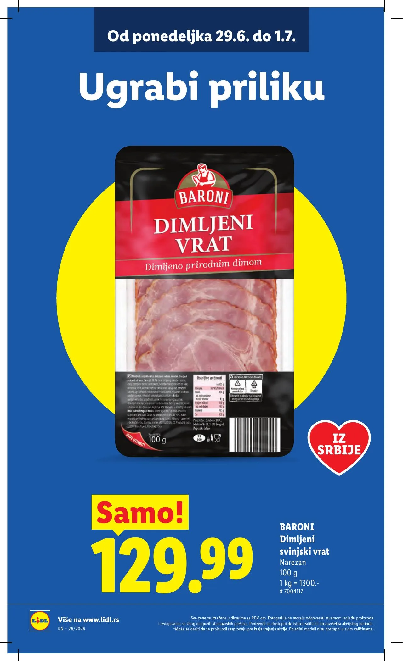 Lidl akciós újság Szerbia 06.25–07.01 – 12. oldal