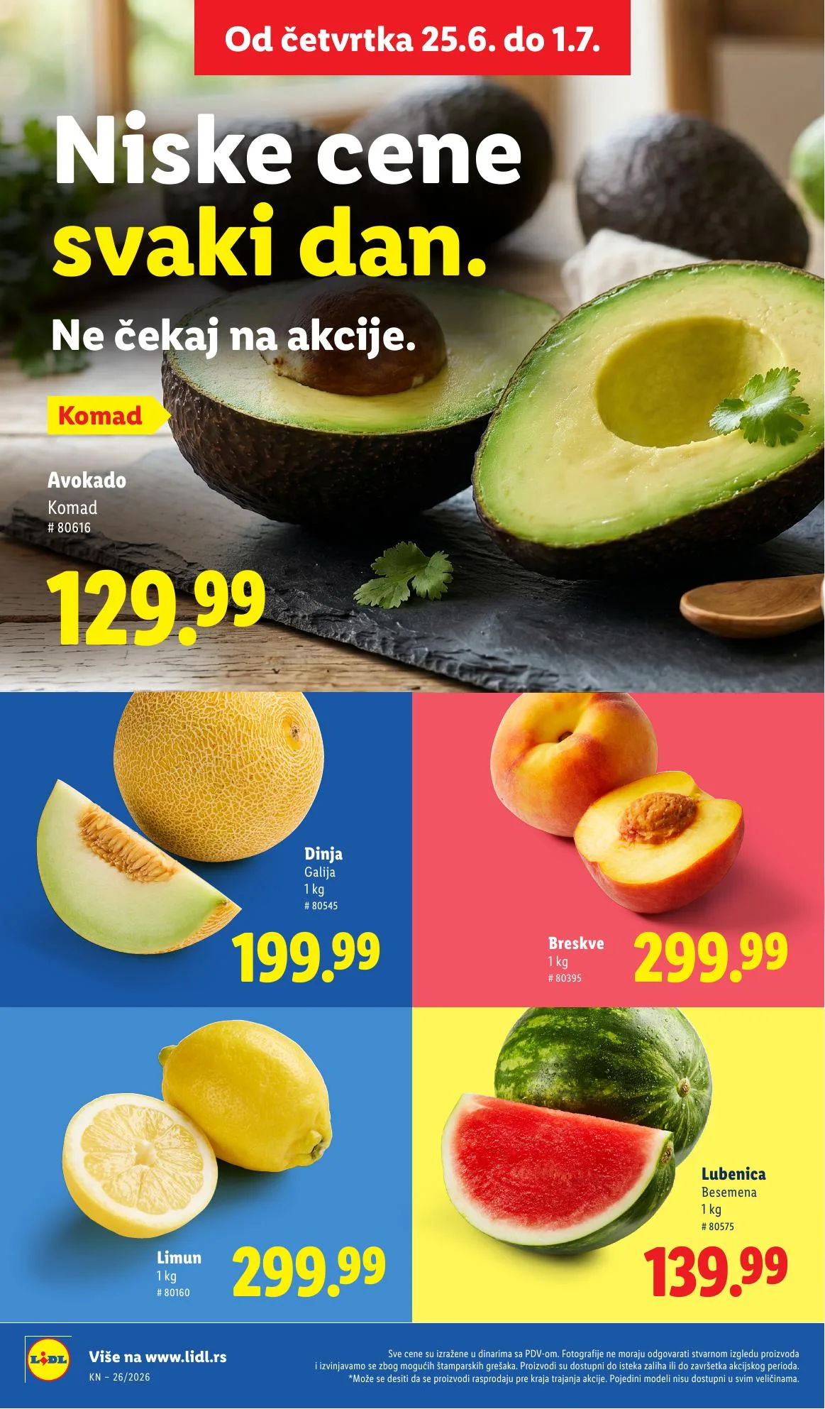 Lidl akciós újság Szerbia 06.25–07.01 – 14. oldal
