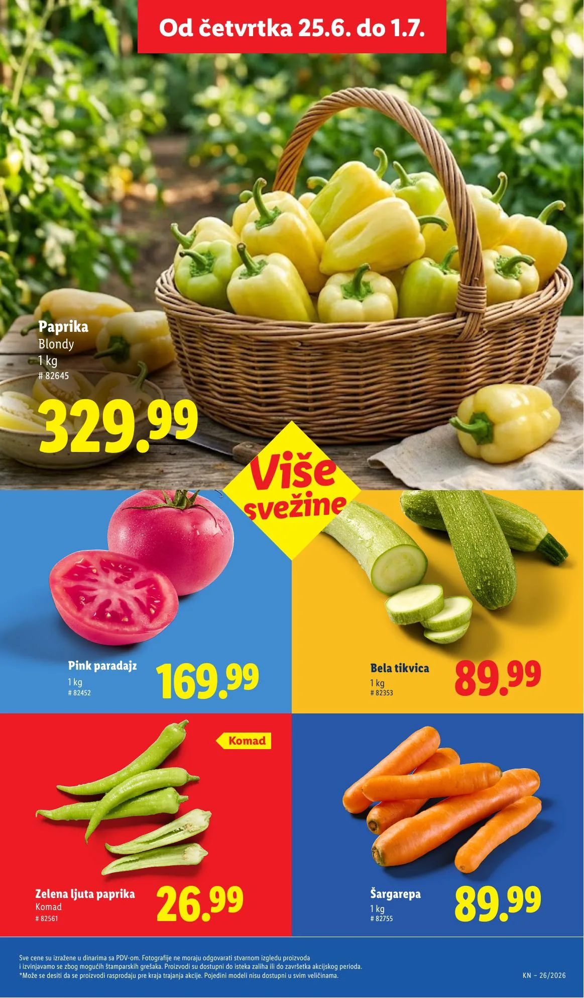 Lidl akciós újság Szerbia 06.25–07.01 – 15. oldal