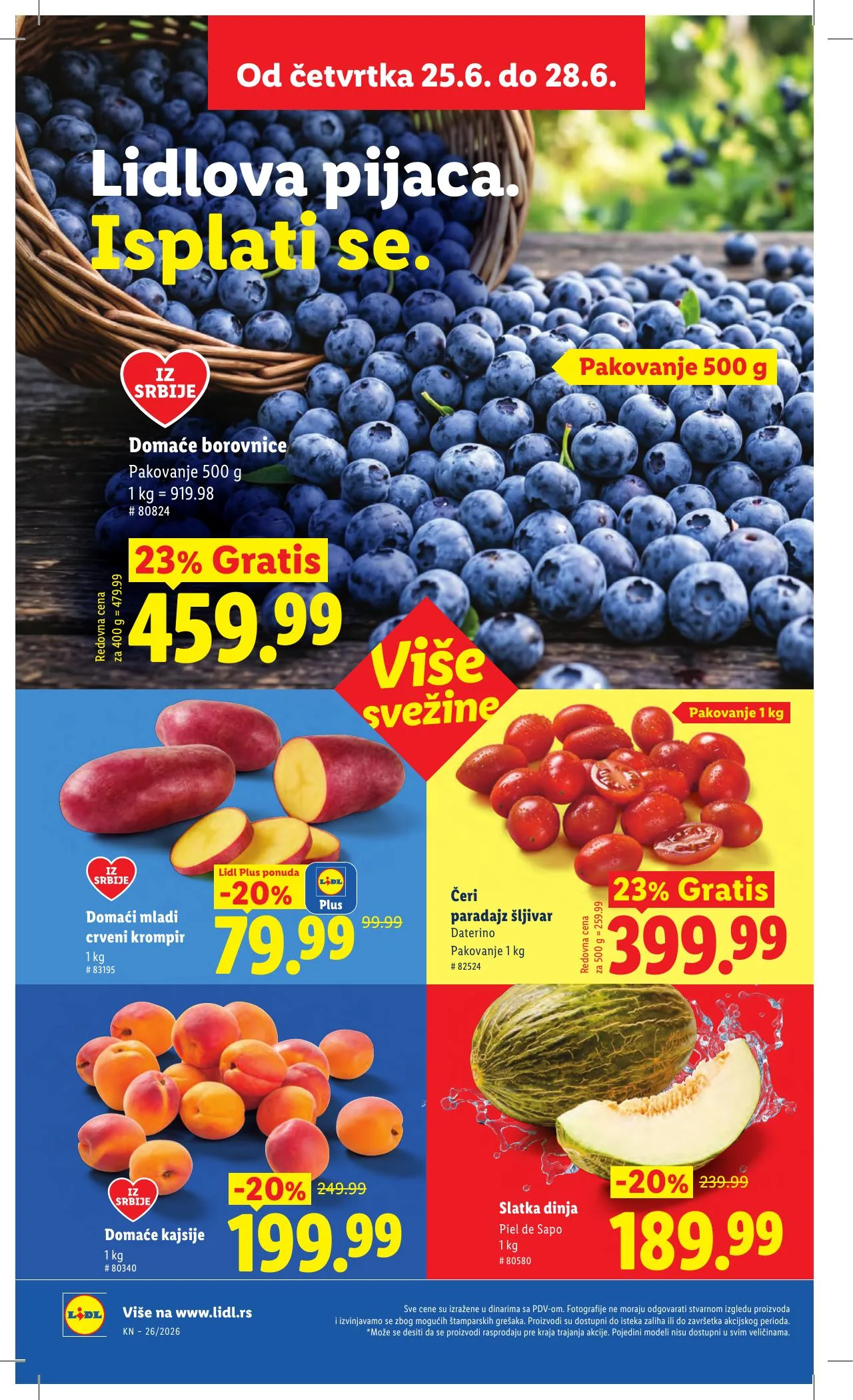 Lidl akciós újság Szerbia 06.25–07.01 – 18. oldal