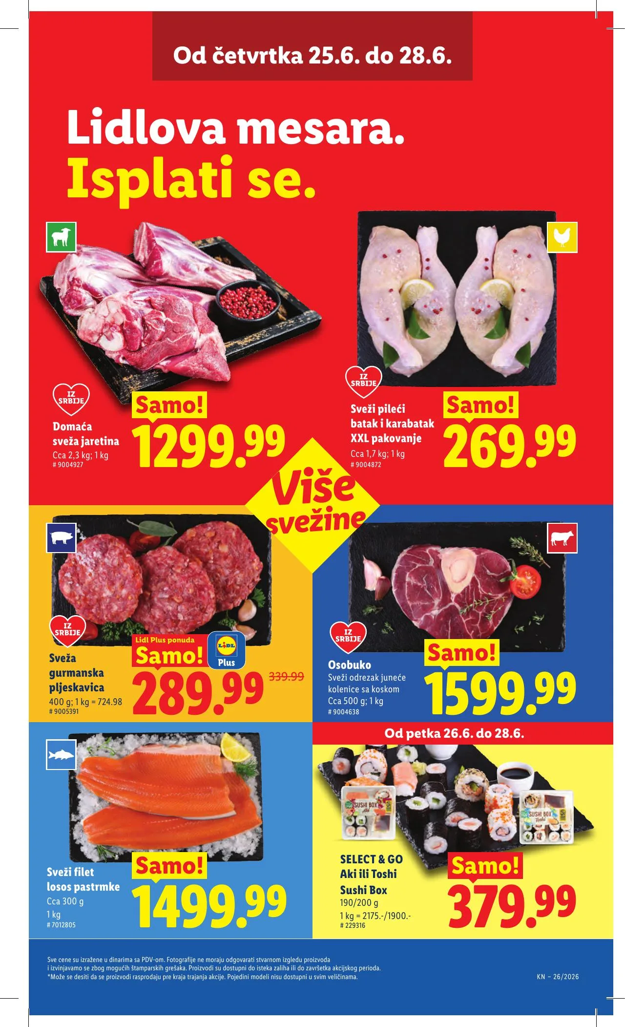 Lidl akciós újság Szerbia 06.25–07.01 – 19. oldal