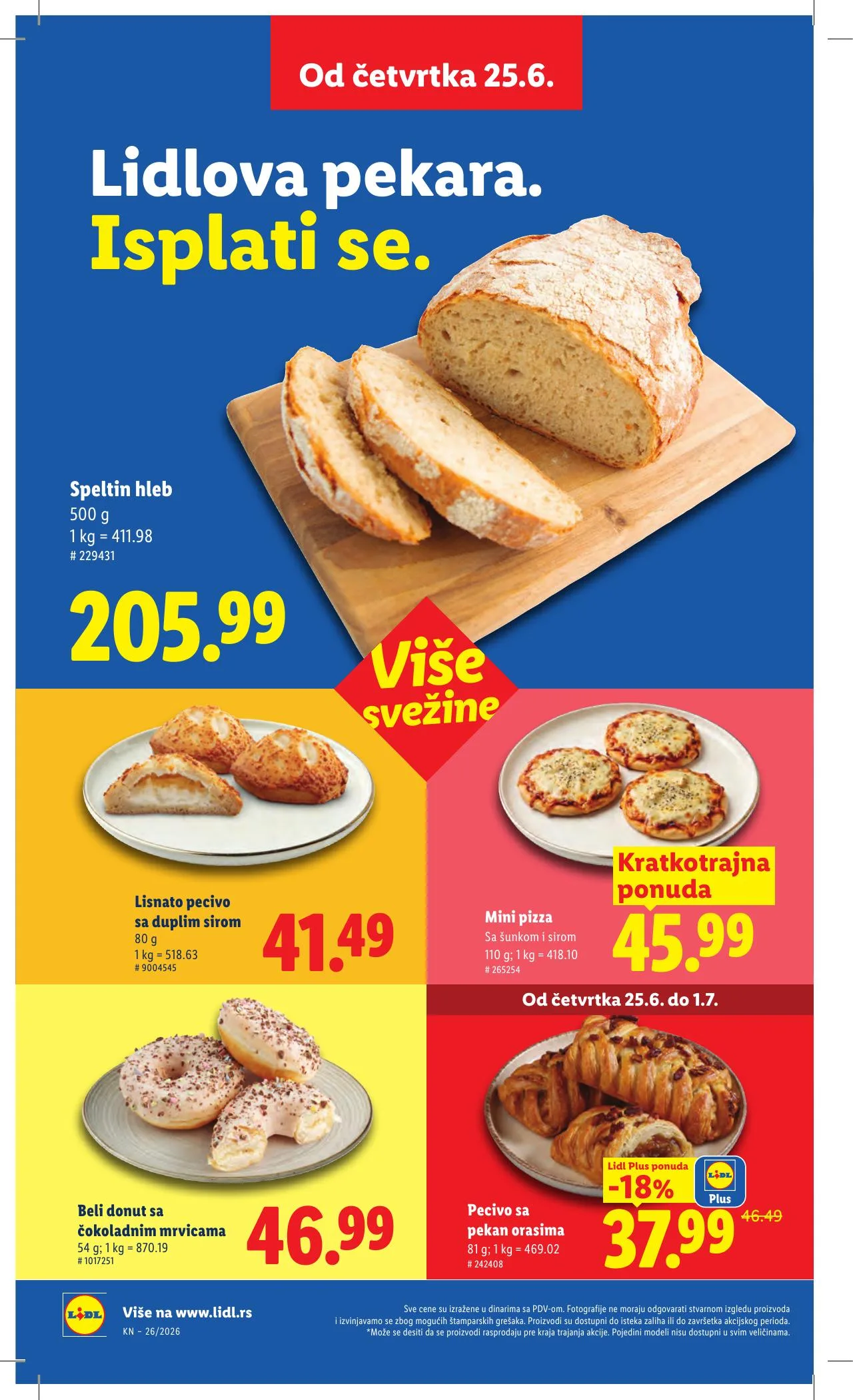 Lidl akciós újság Szerbia 06.25–07.01 – 20. oldal