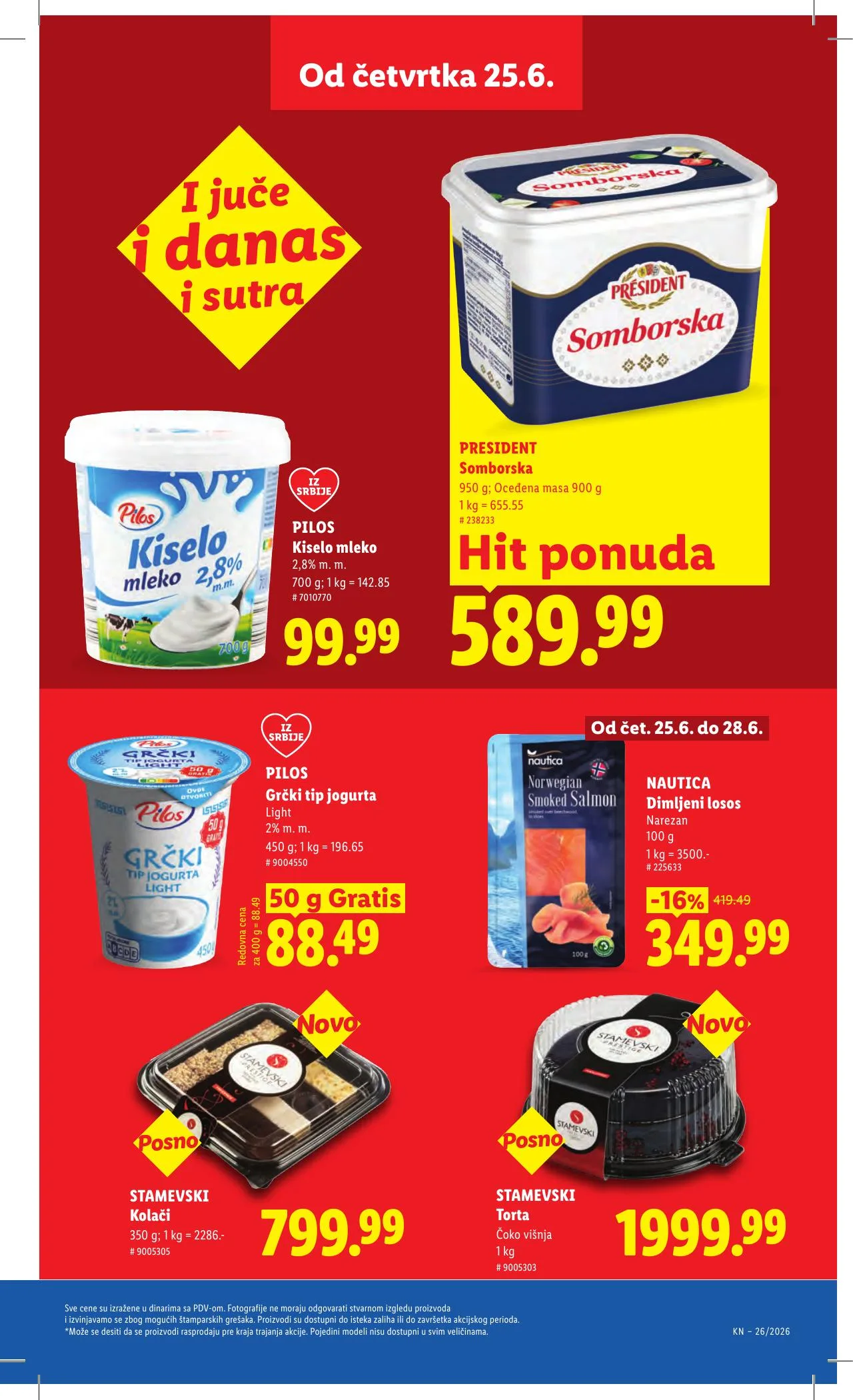 Lidl akciós újság Szerbia 06.25–07.01 – 23. oldal