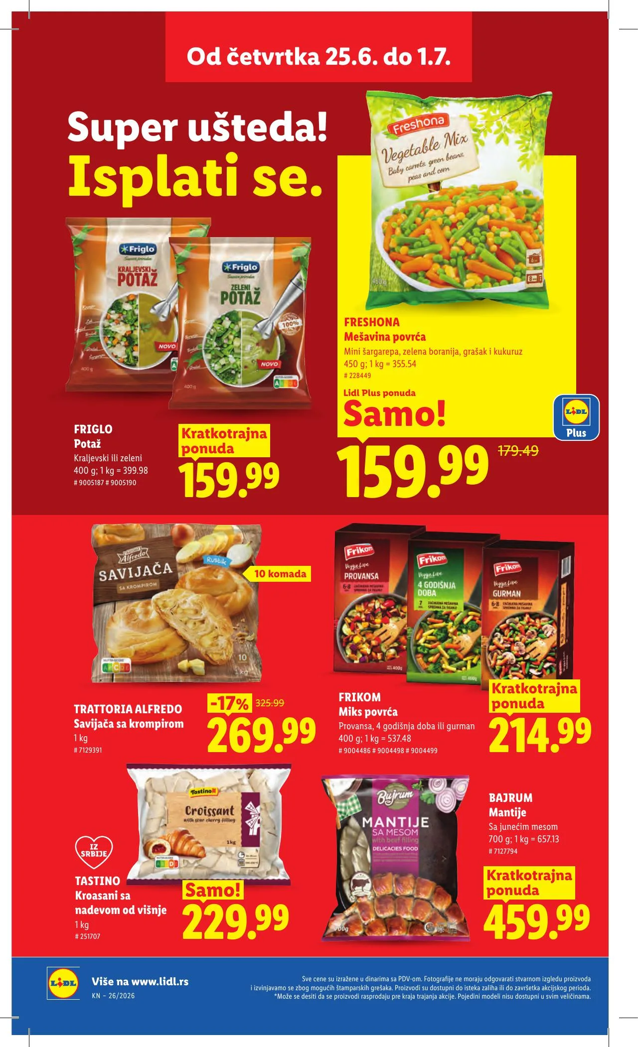 Lidl akciós újság Szerbia 06.25–07.01 – 24. oldal