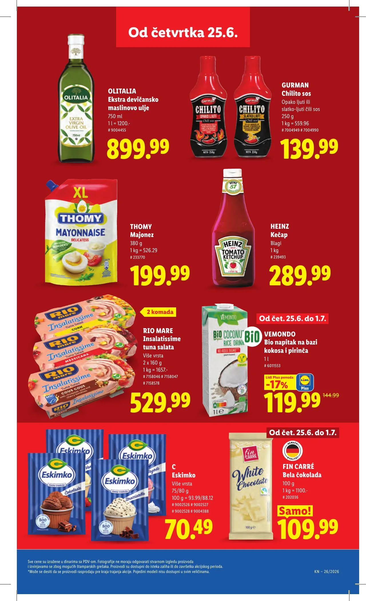 Lidl akciós újság Szerbia 06.25–07.01 – 27. oldal