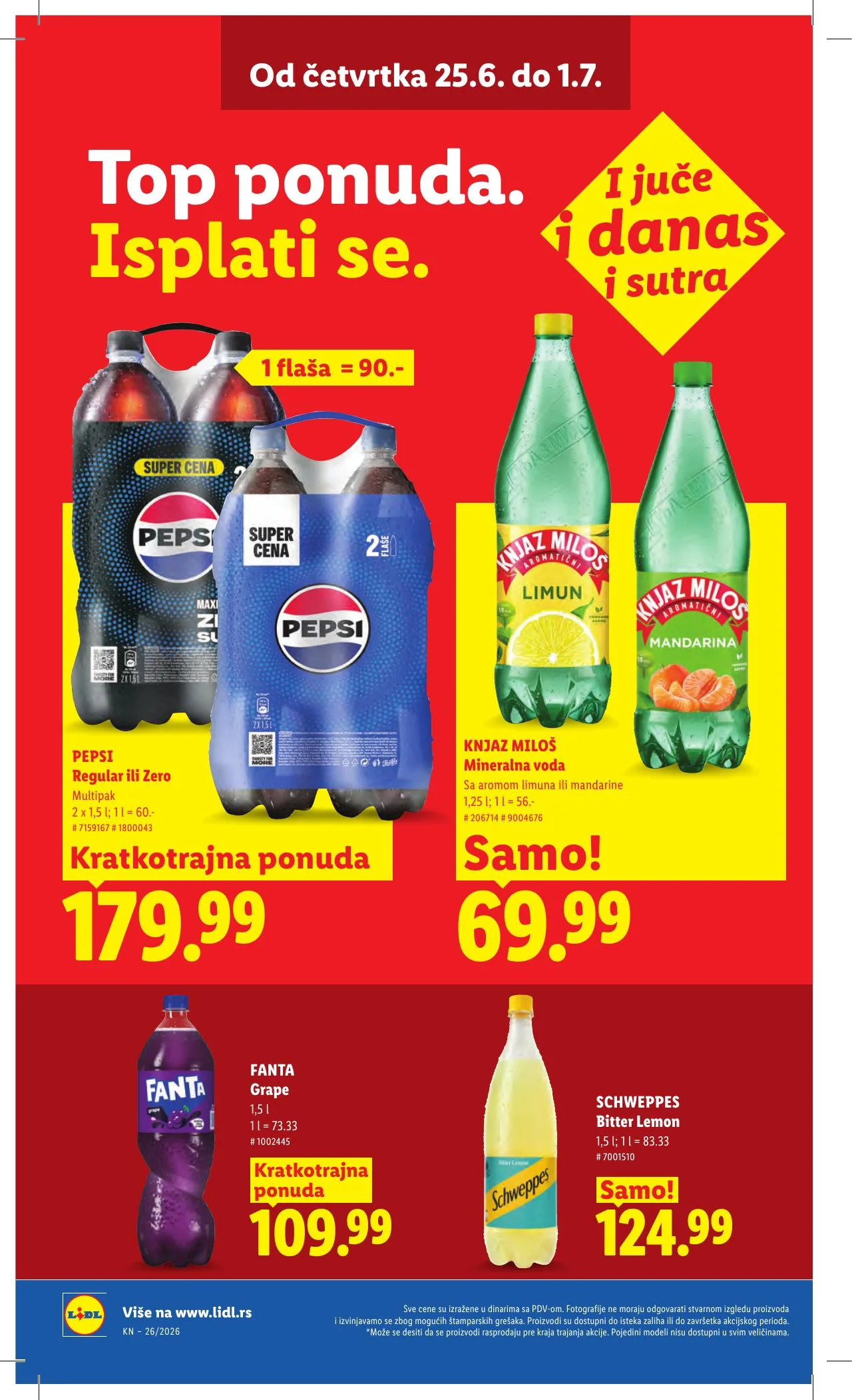 Lidl akciós újság Szerbia 06.25–07.01 – 28. oldal