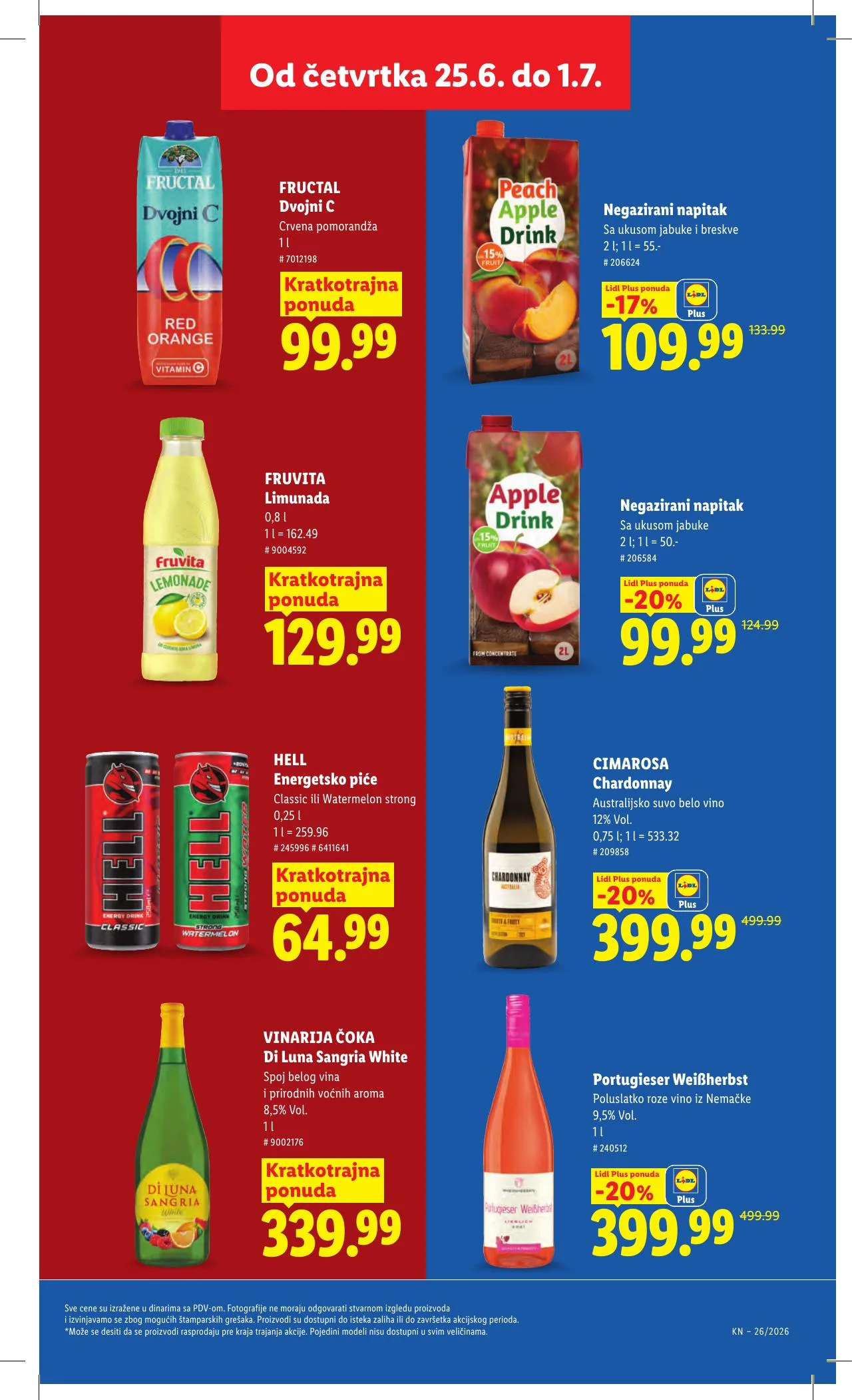 Lidl akciós újság Szerbia 06.25–07.01 – 29. oldal