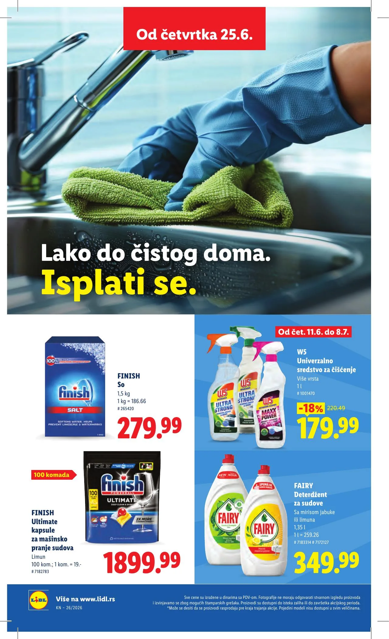 Lidl akciós újság Szerbia 06.25–07.01 – 32. oldal