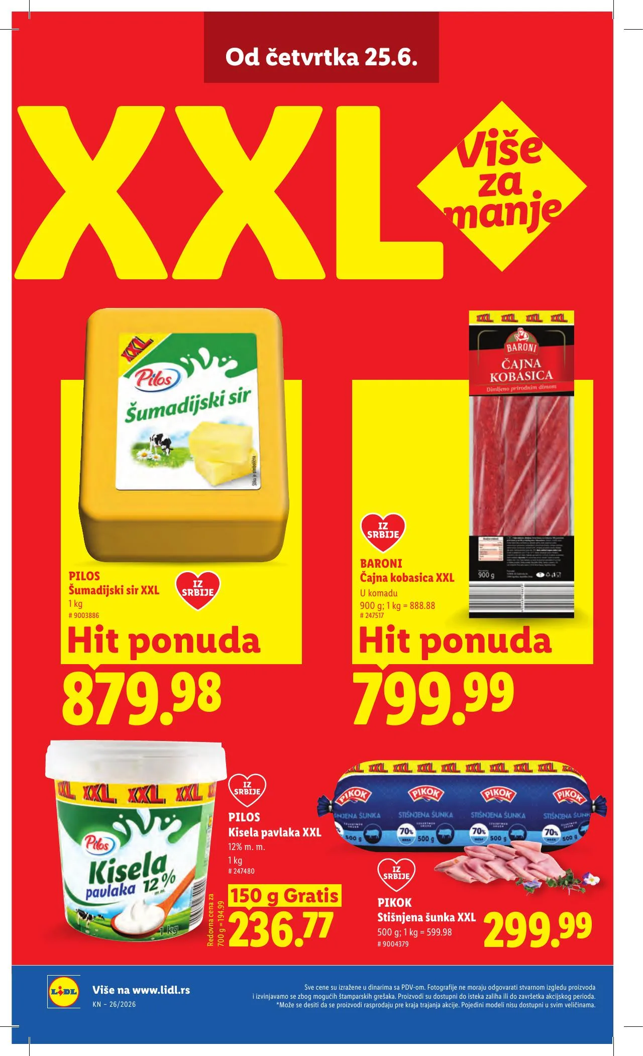 Lidl akciós újság Szerbia 06.25–07.01 – 34. oldal