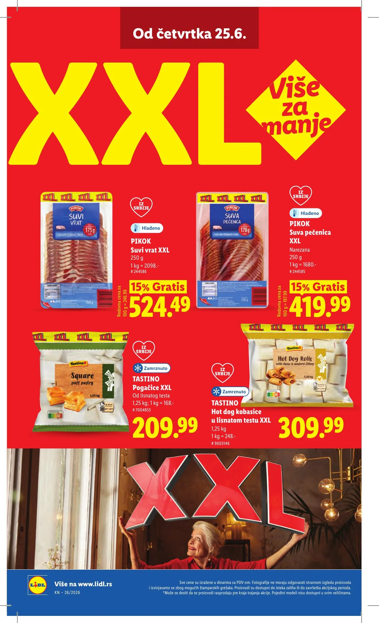 Lidl akciós újság Szerbia 06.25–07.01 – 38. oldal
