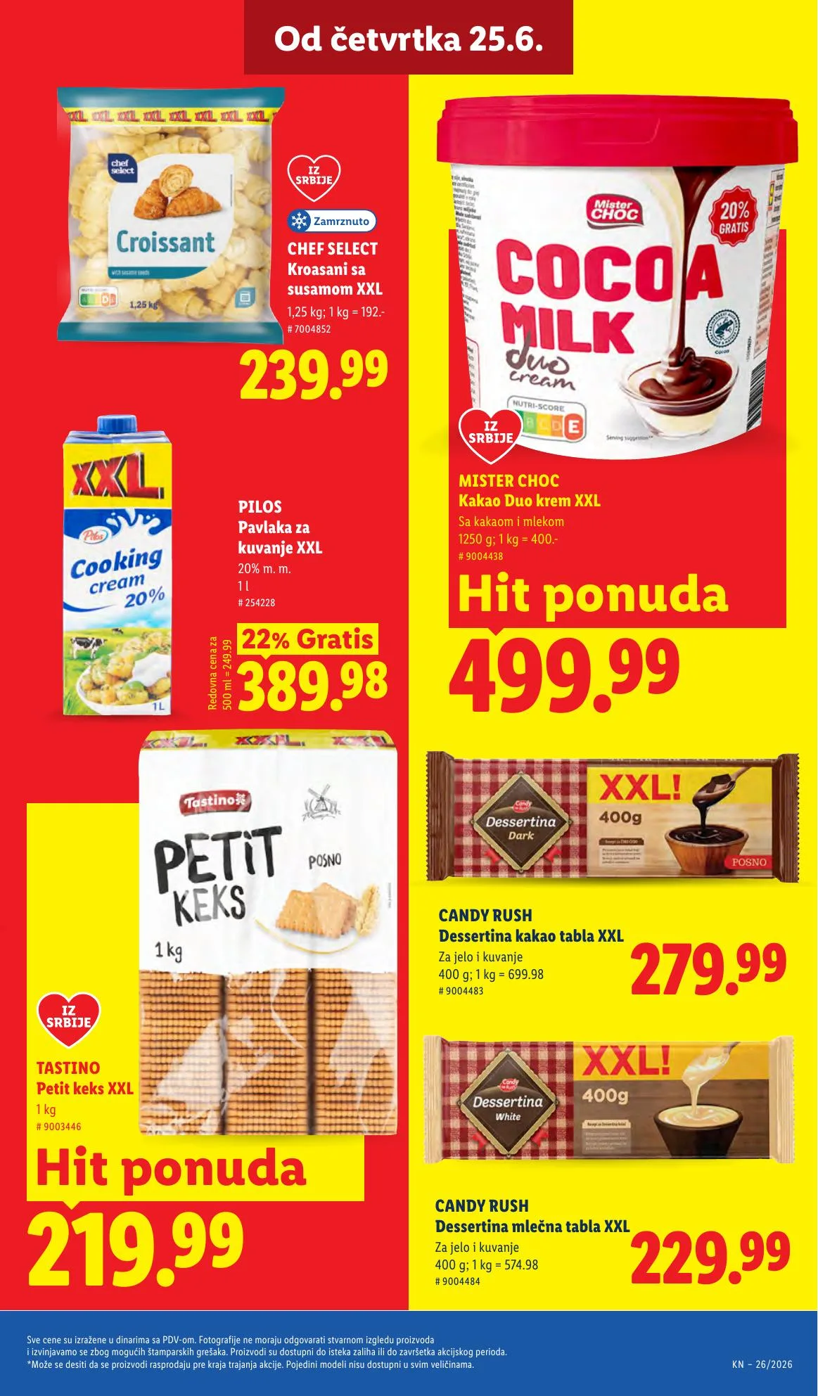 Lidl akciós újság Szerbia 06.25–07.01 – 39. oldal