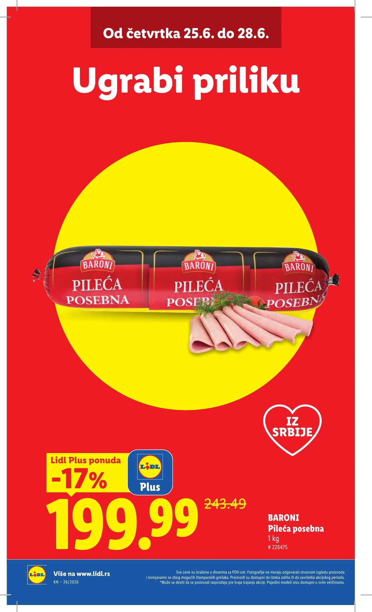 Lidl akciós újság Szerbia 06.25–07.01 – 4. oldal