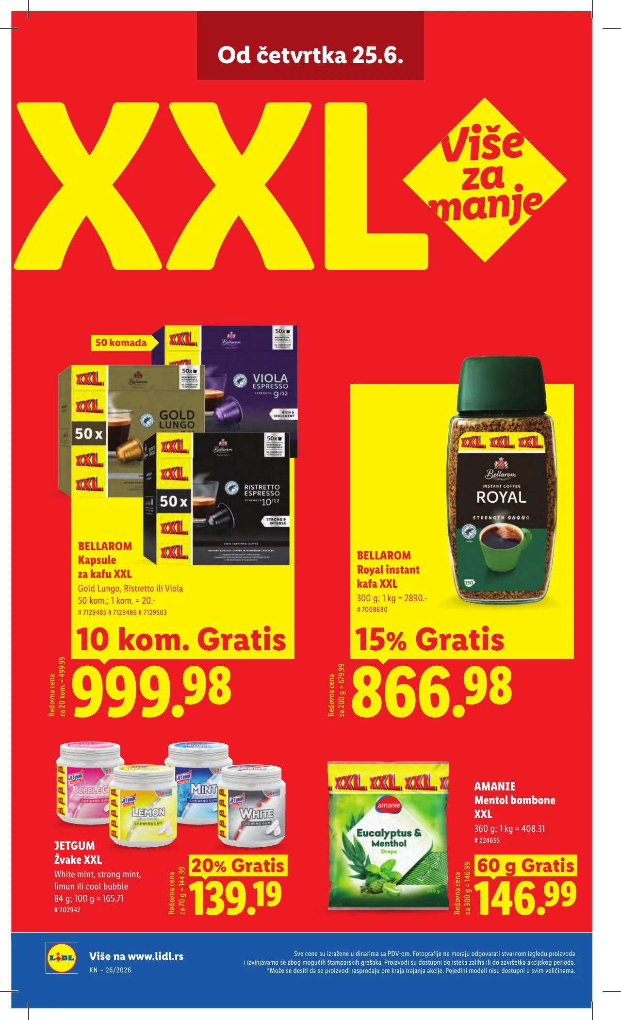 Lidl akciós újság Szerbia 06.25–07.01 – 44. oldal