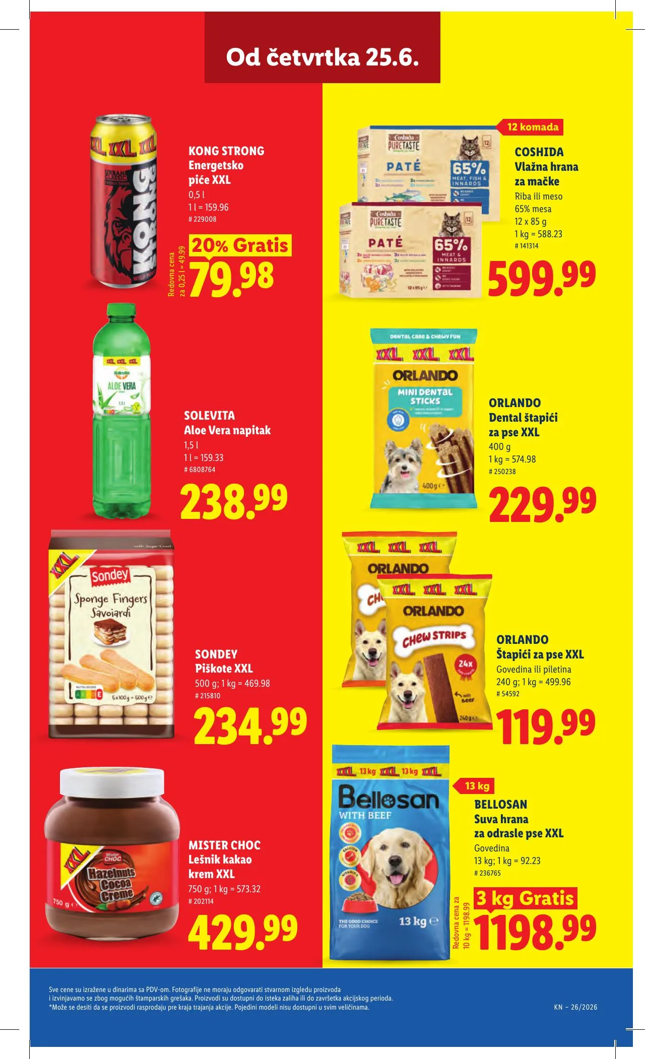 Lidl akciós újság Szerbia 06.25–07.01 – 45. oldal