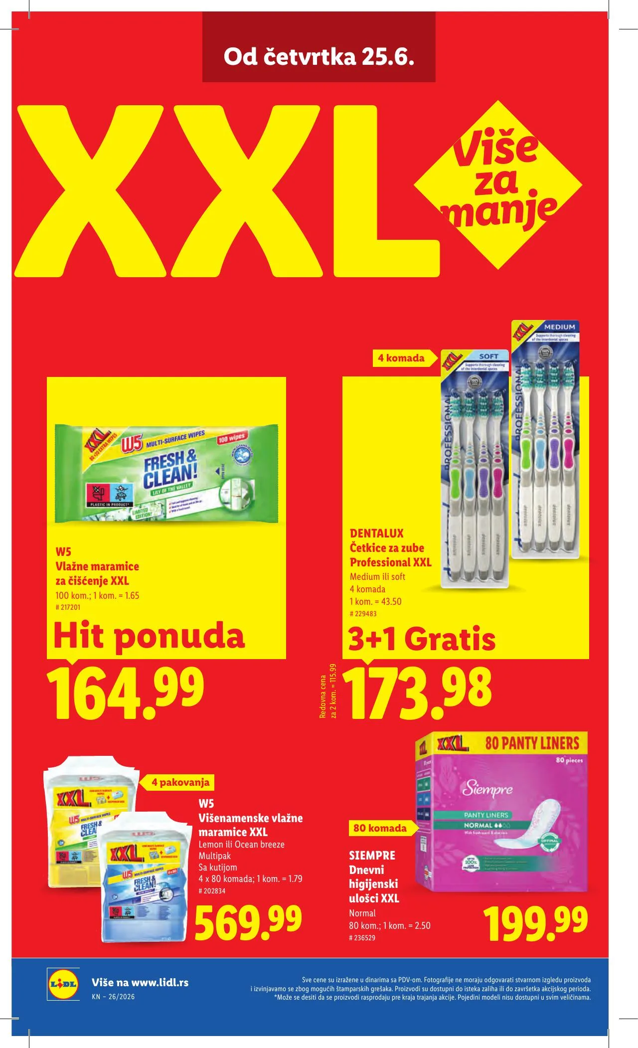 Lidl akciós újság Szerbia 06.25–07.01 – 46. oldal