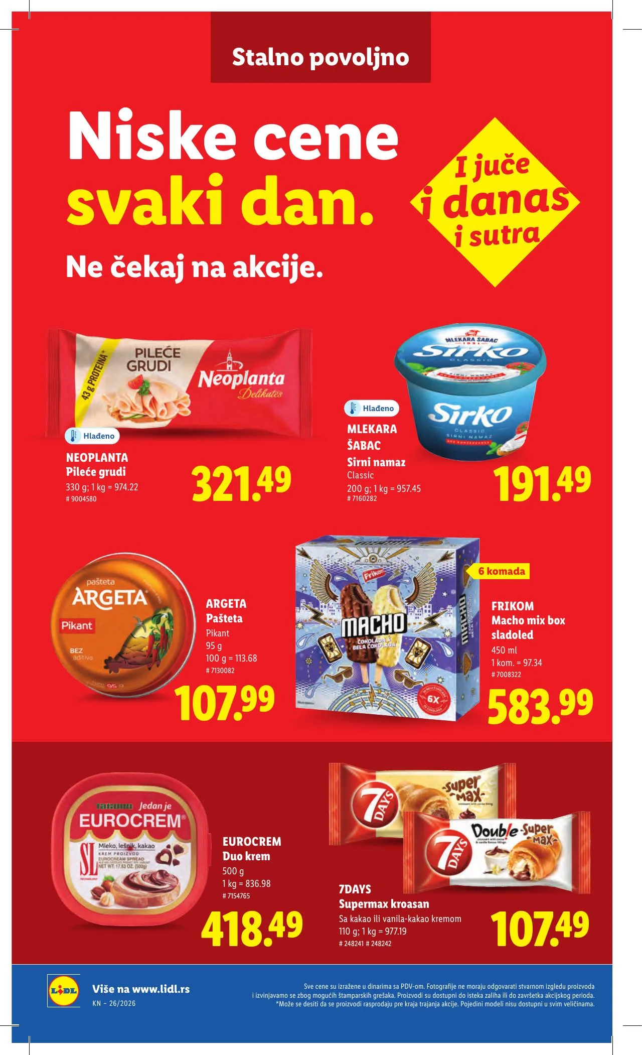 Lidl akciós újság Szerbia 06.25–07.01 – 50. oldal