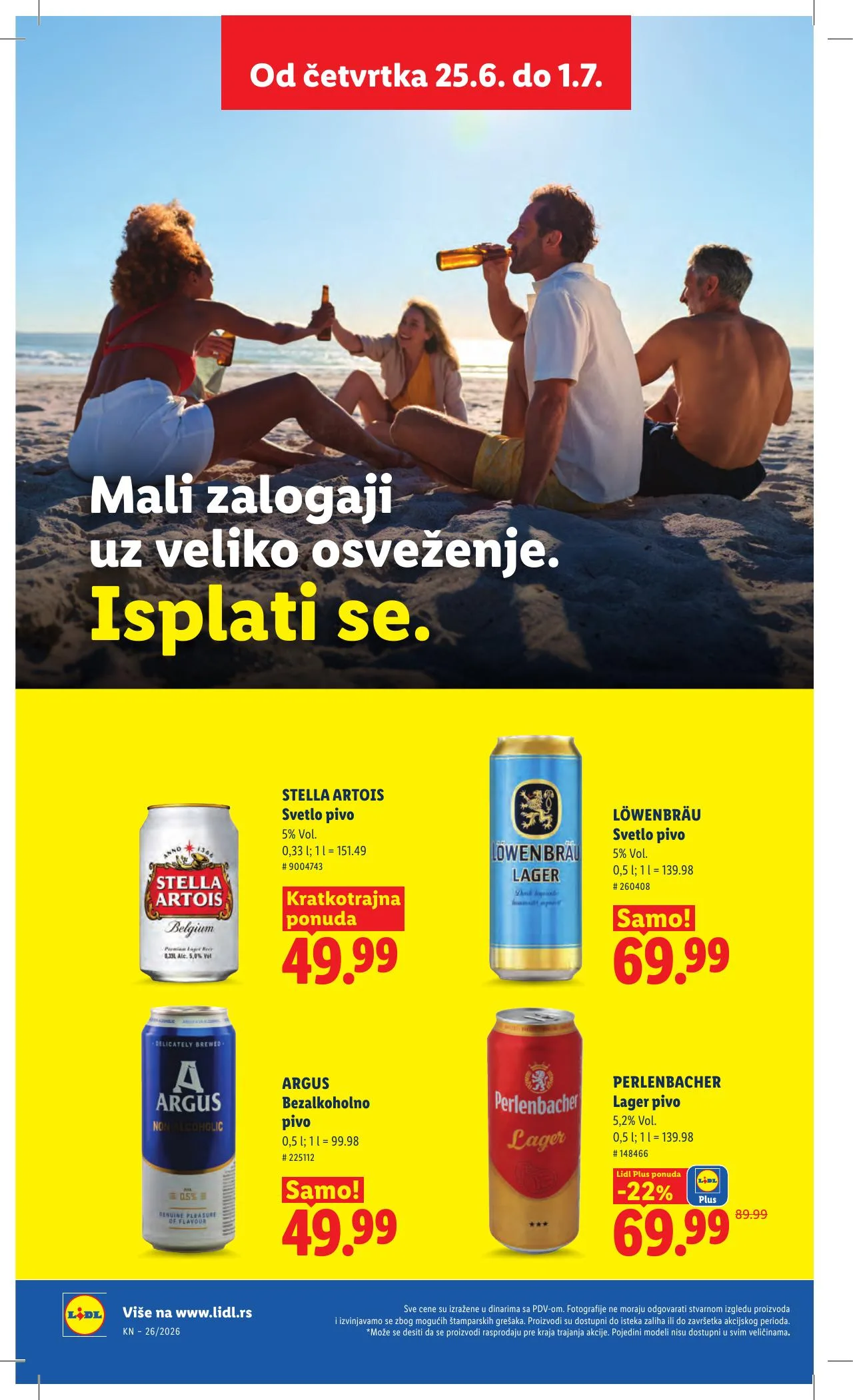 Lidl akciós újság Szerbia 06.25–07.01 – 56. oldal