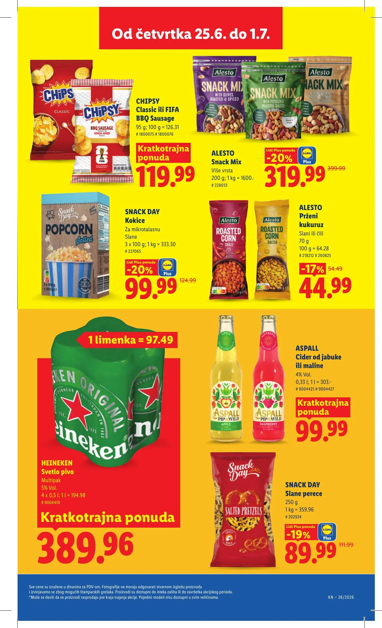 Lidl akciós újság Szerbia 06.25–07.01 – 57. oldal