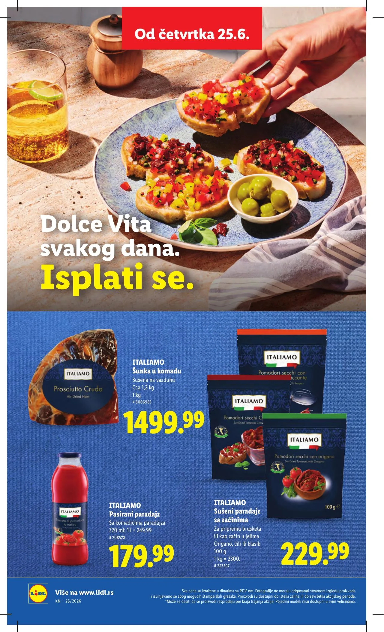 Lidl akciós újság Szerbia 06.25–07.01 – 58. oldal