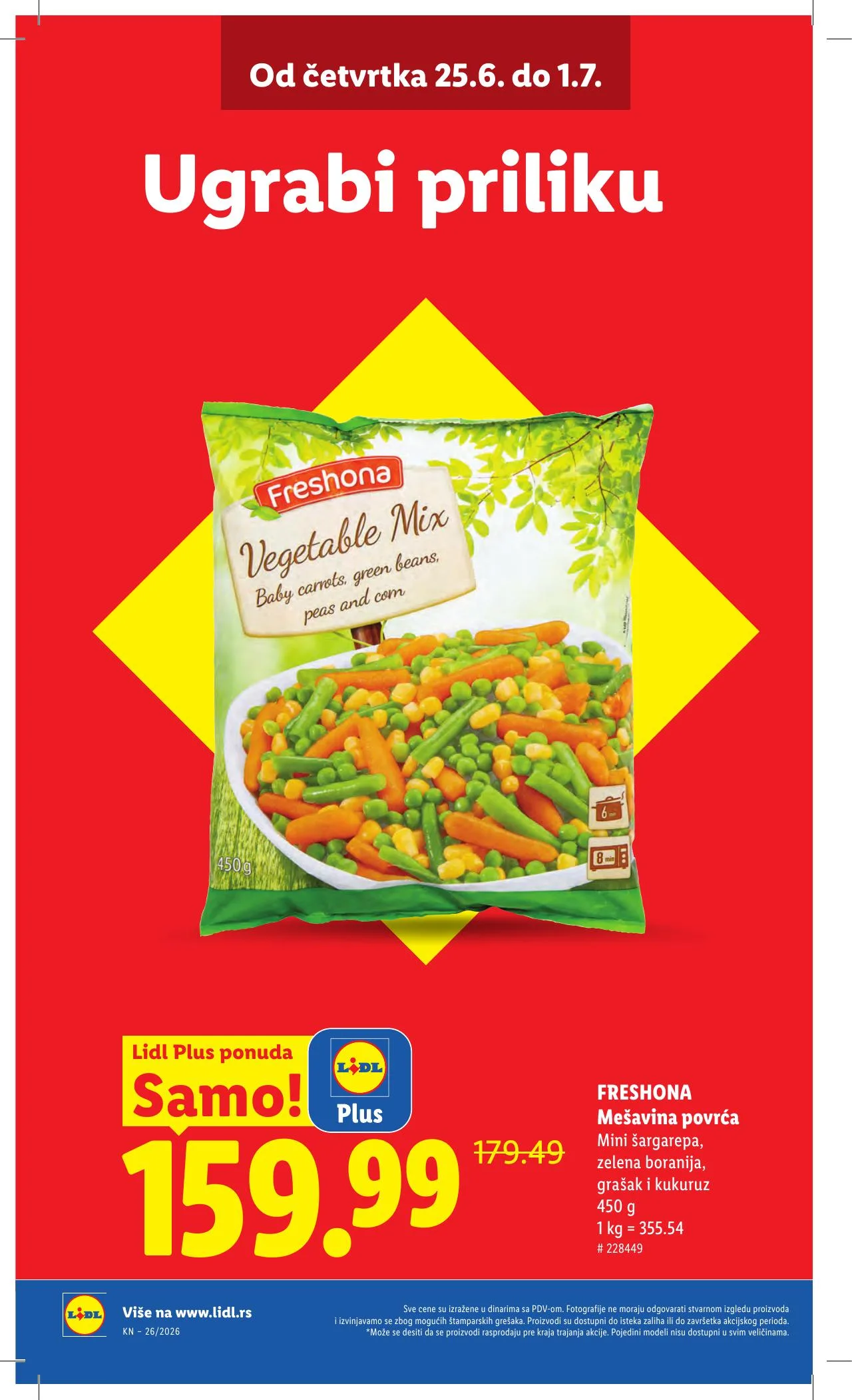 Lidl akciós újság Szerbia 06.25–07.01 – 6. oldal