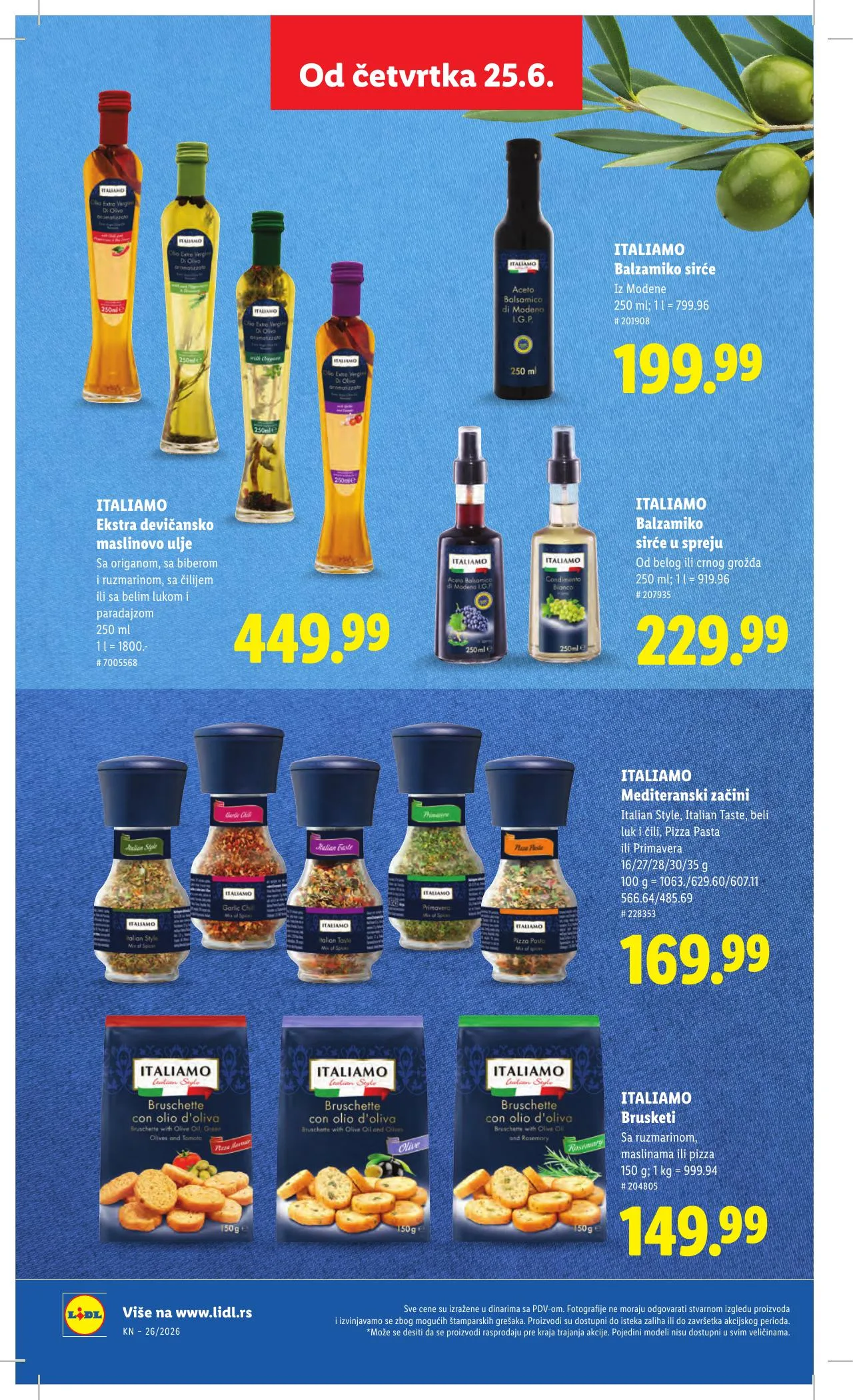 Lidl akciós újság Szerbia 06.25–07.01 – 64. oldal