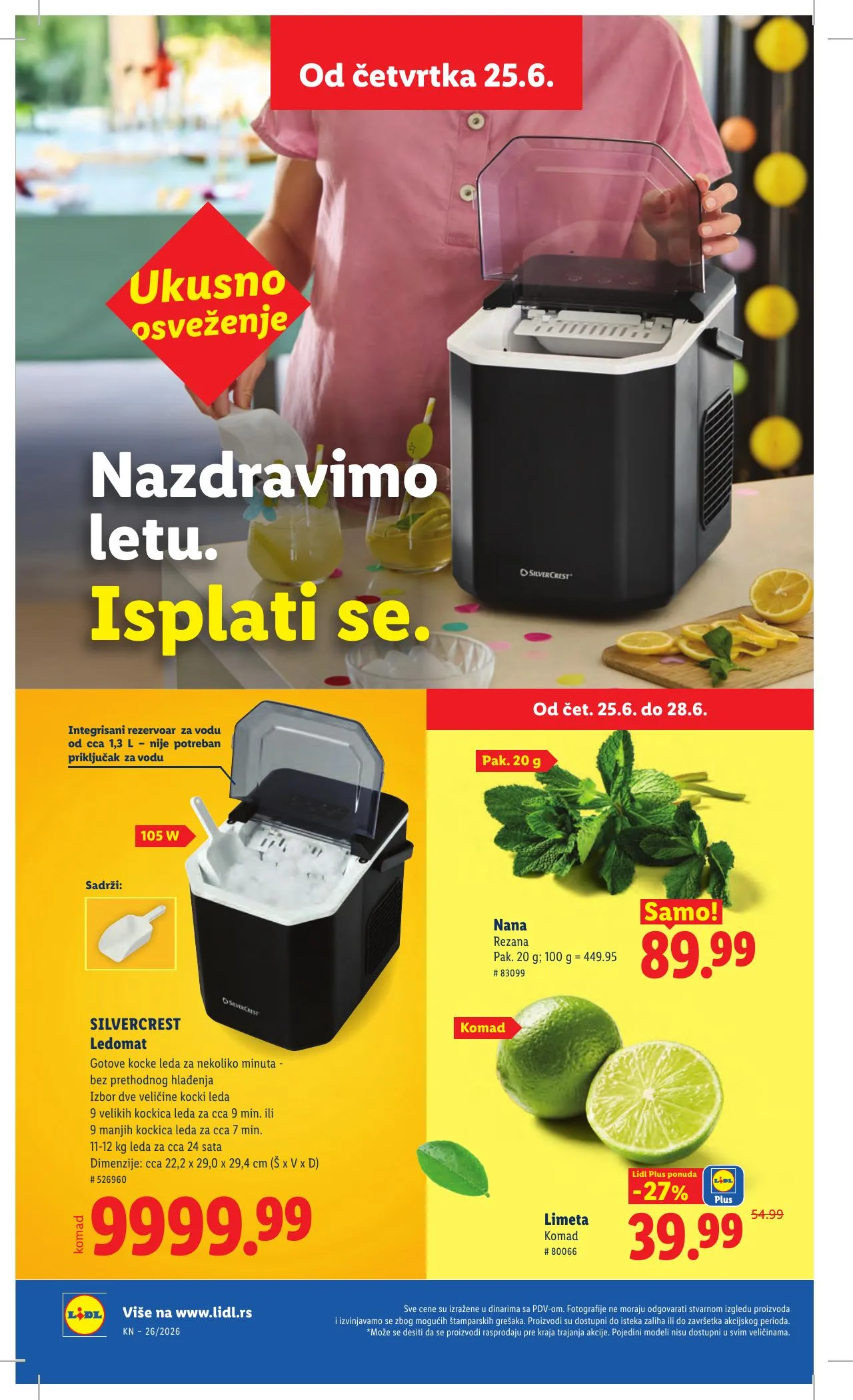 Lidl akciós újság Szerbia 06.25–07.01 – 68. oldal