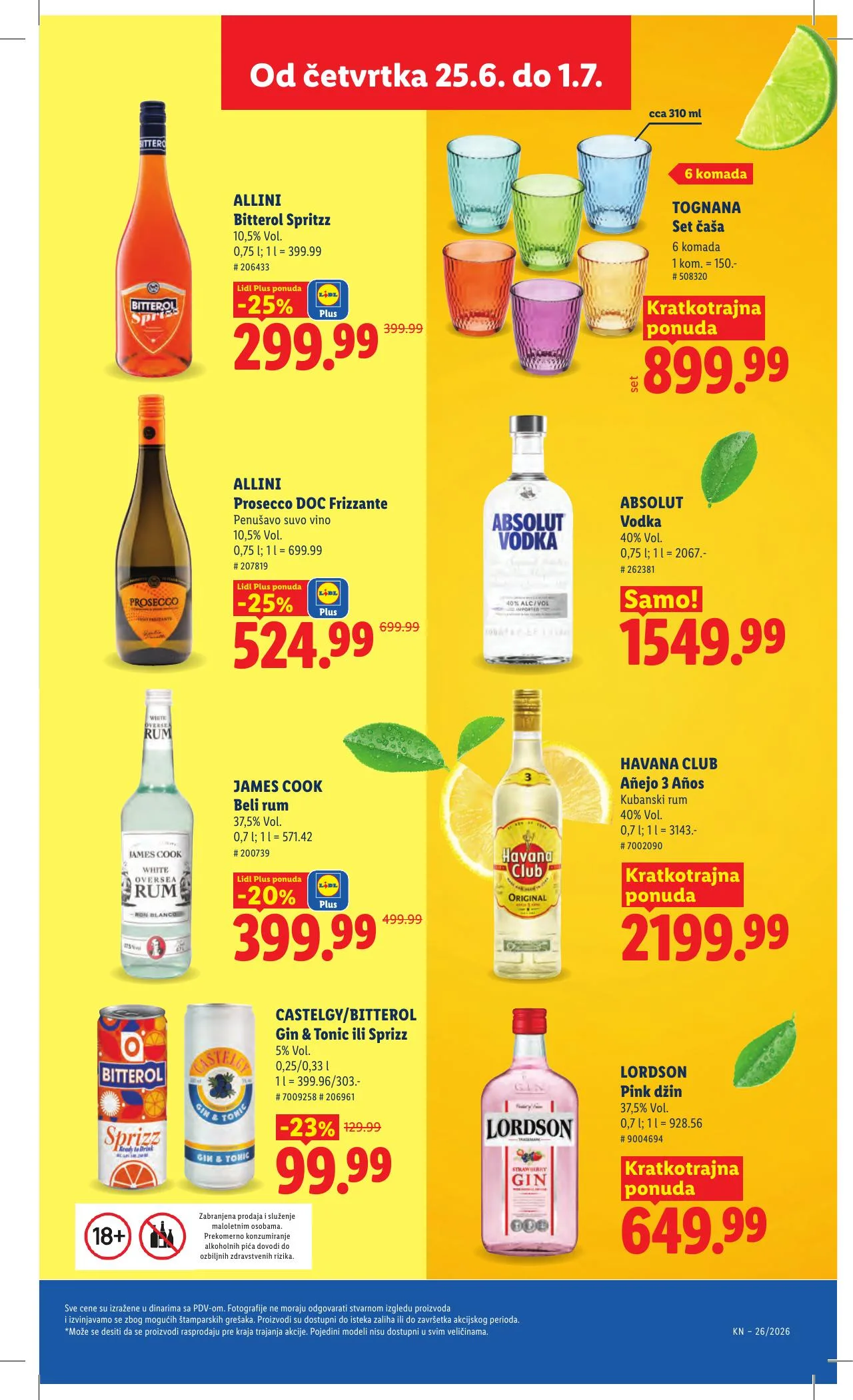 Lidl akciós újság Szerbia 06.25–07.01 – 69. oldal