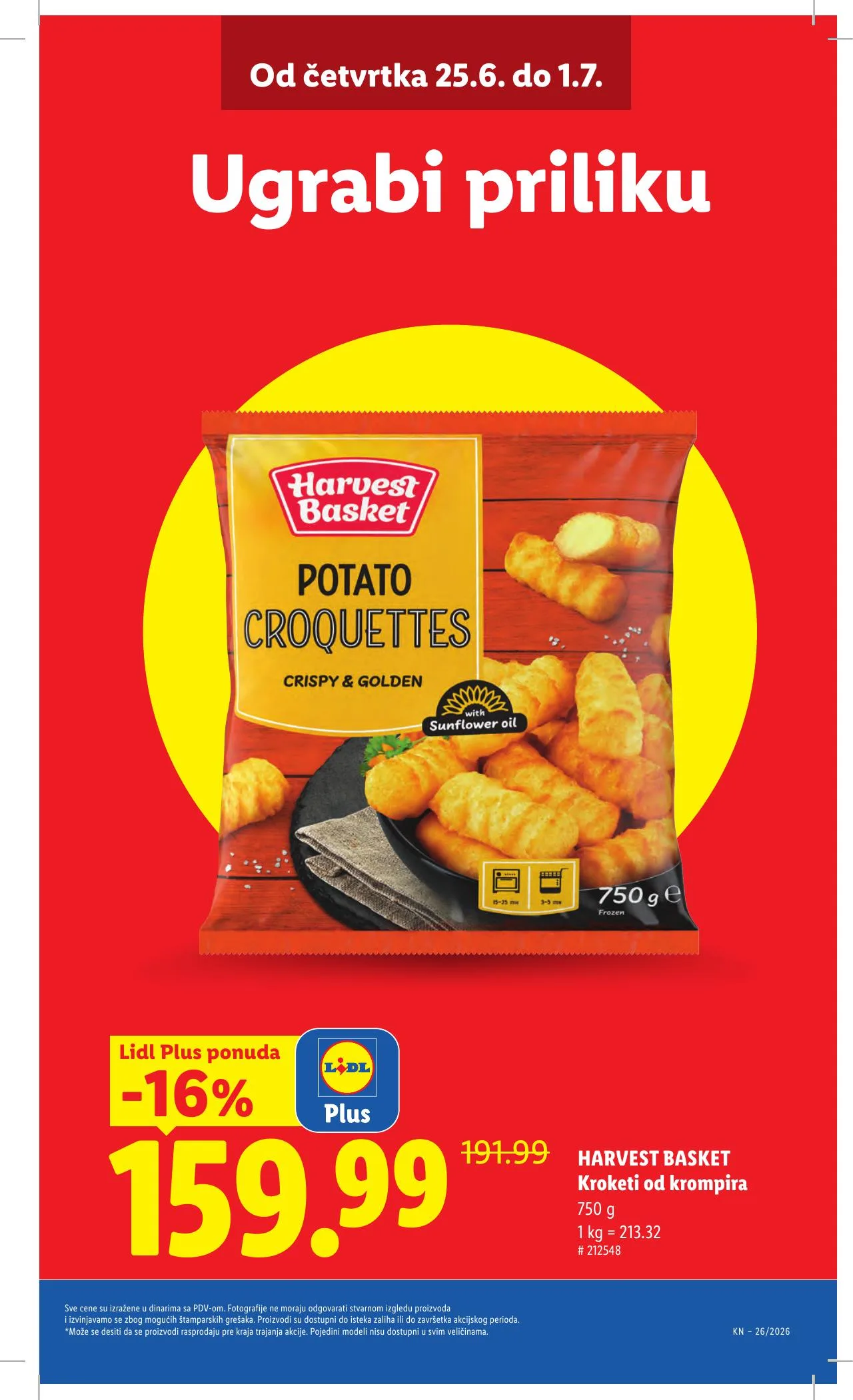 Lidl akciós újság Szerbia 06.25–07.01 – 7. oldal