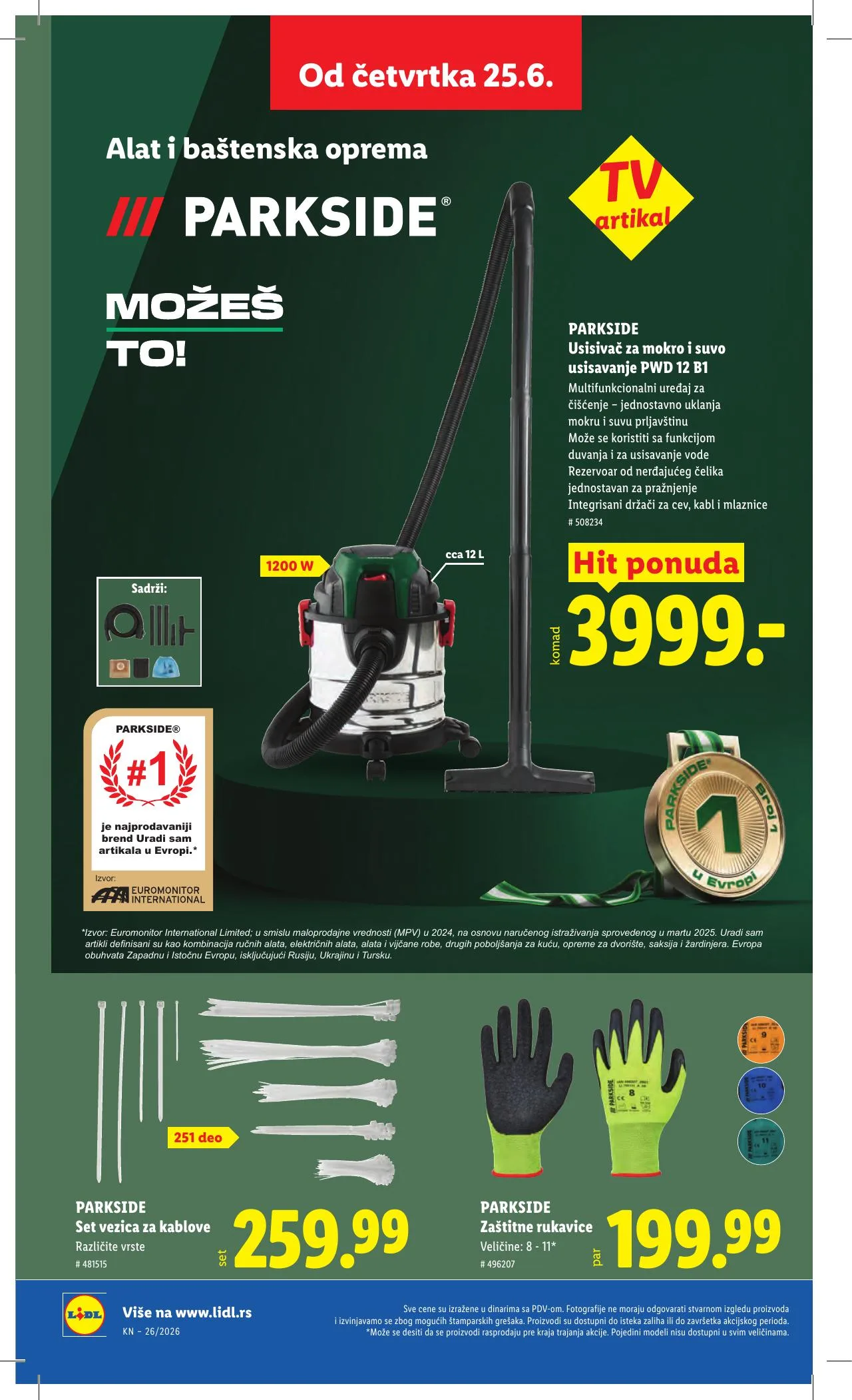 Lidl akciós újság Szerbia 06.25–07.01 – 78. oldal