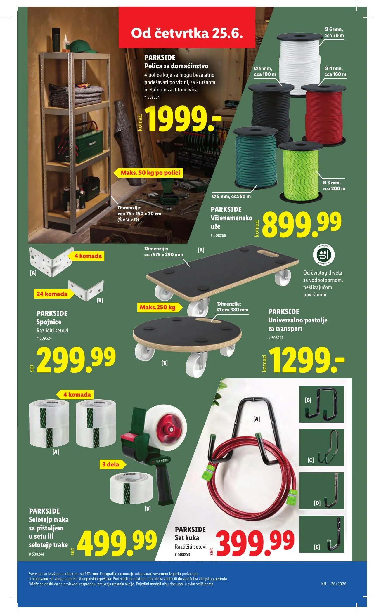 Lidl akciós újság Szerbia 06.25–07.01 – 79. oldal