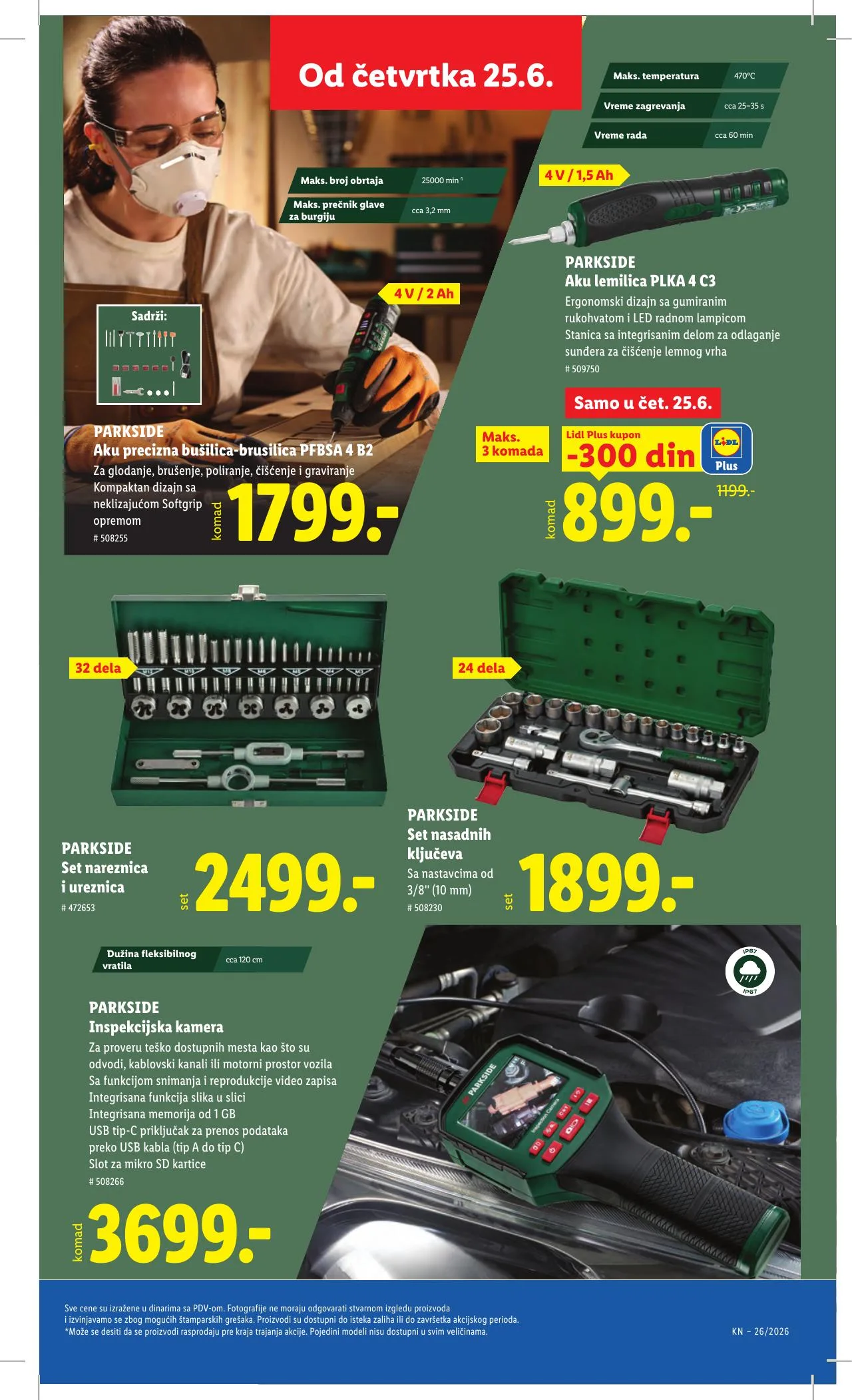 Lidl akciós újság Szerbia 06.25–07.01 – 81. oldal