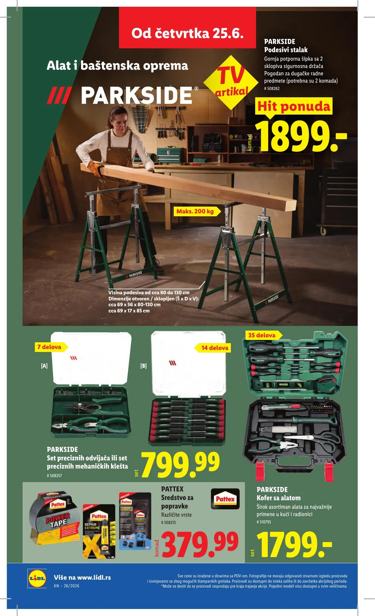 Lidl akciós újság Szerbia 06.25–07.01 – 82. oldal