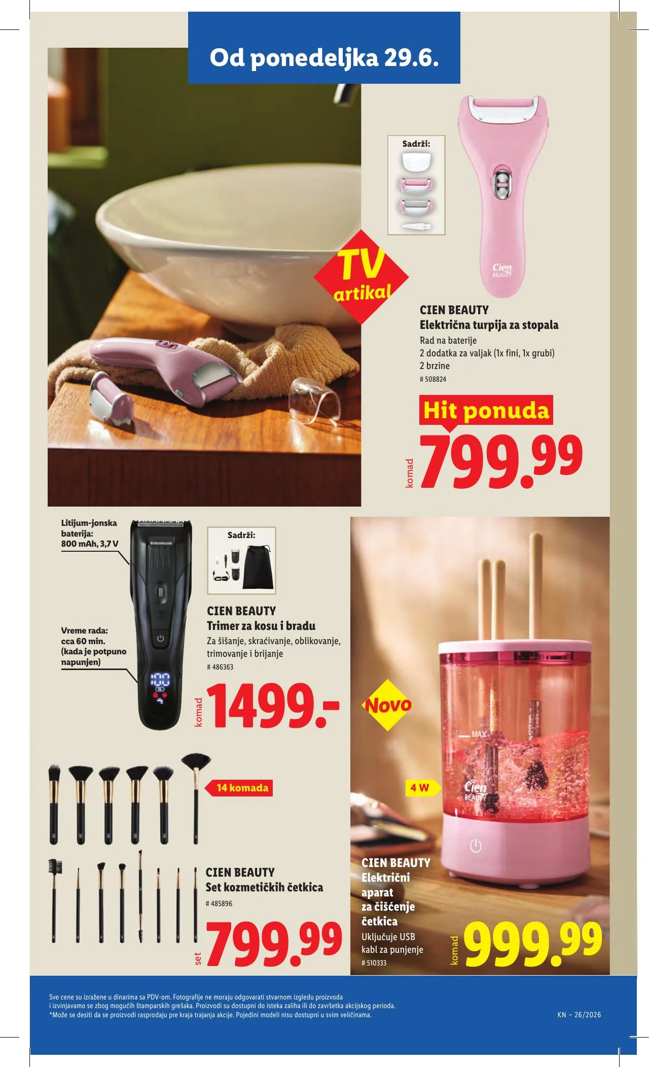 Lidl akciós újság Szerbia 06.25–07.01 – 91. oldal