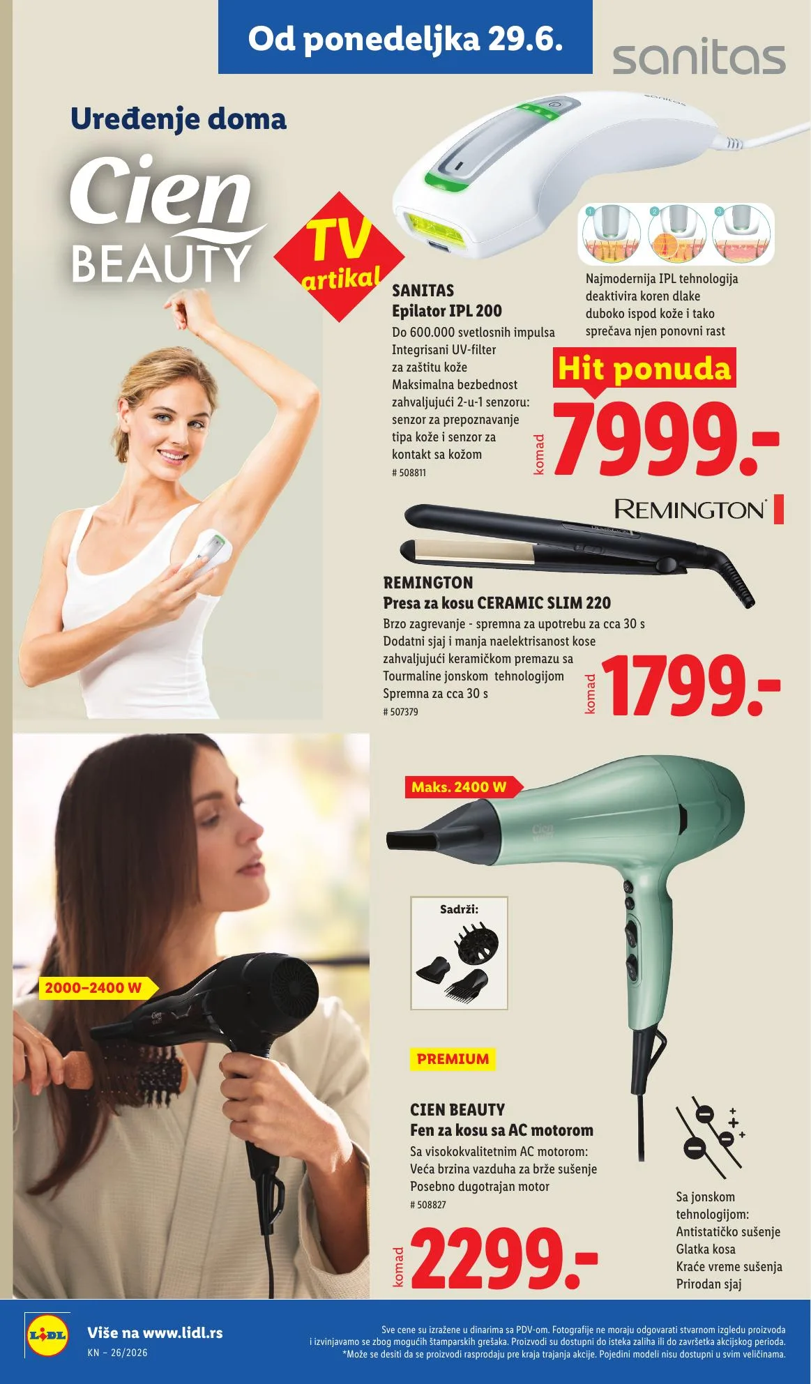 Lidl akciós újság Szerbia 06.25–07.01 – 92. oldal