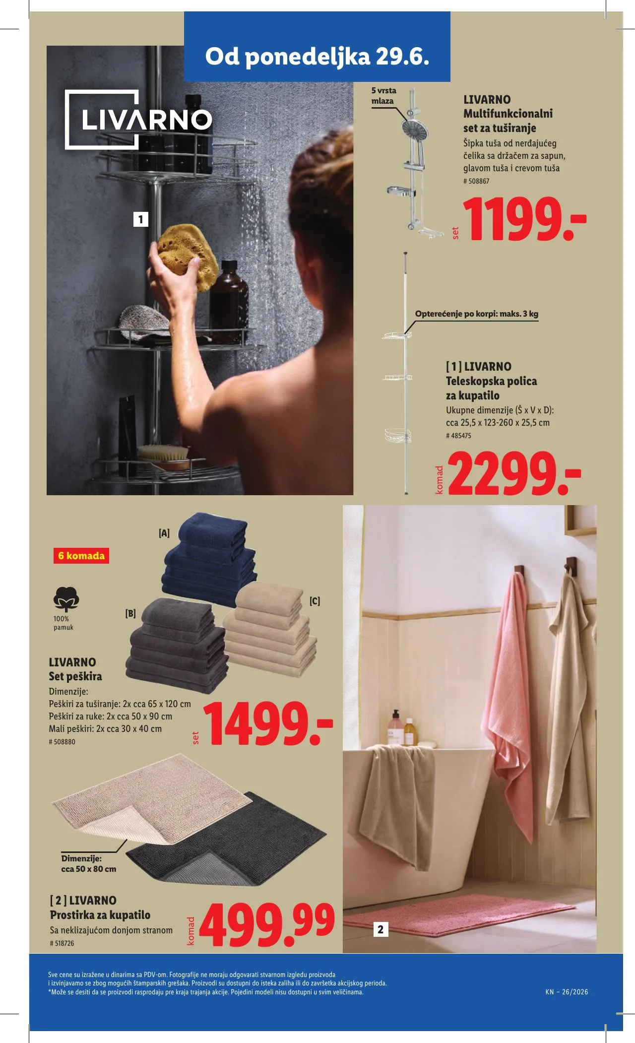 Lidl akciós újság Szerbia 06.25–07.01 – 93. oldal