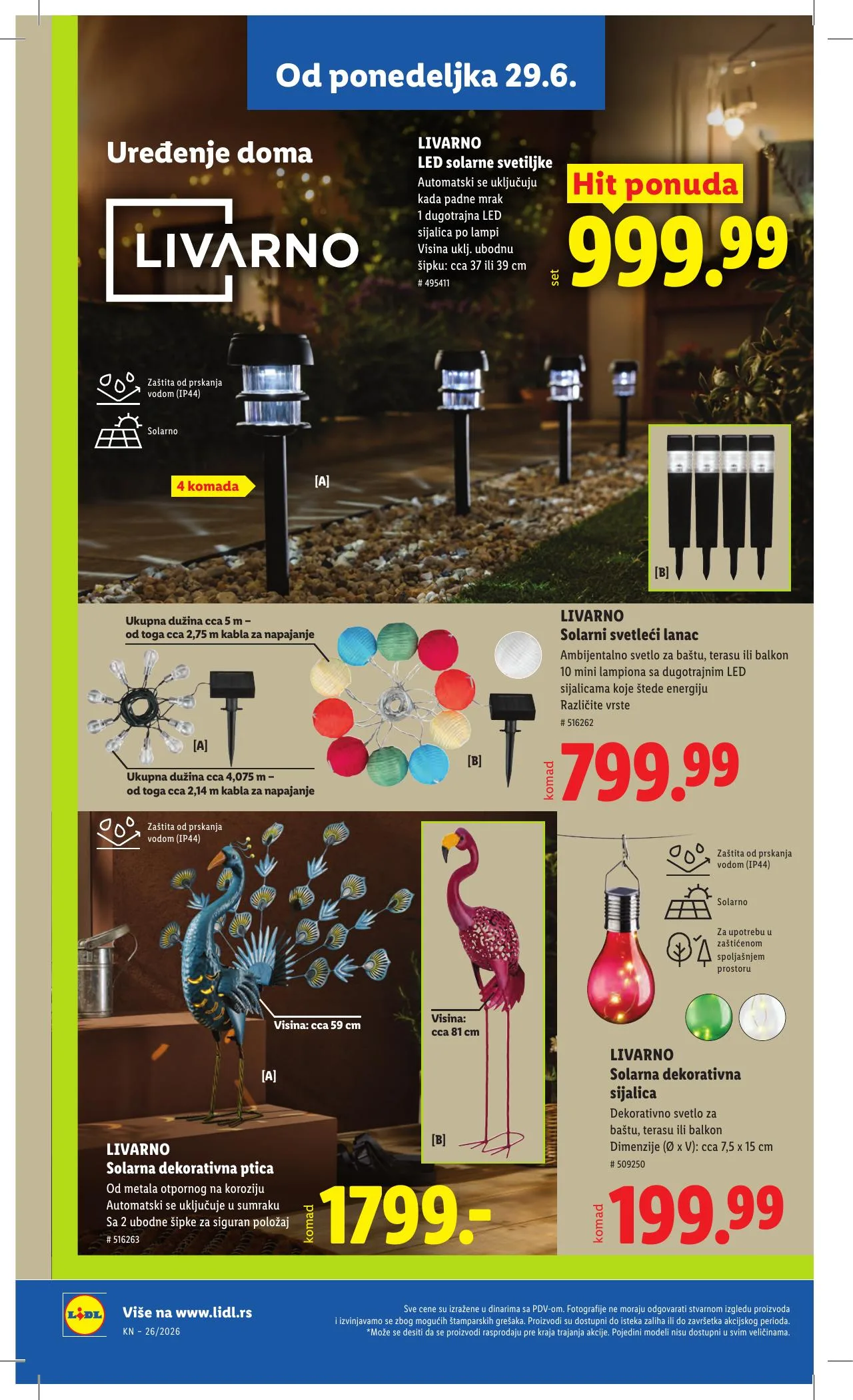 Lidl akciós újság Szerbia 06.25–07.01 – 96. oldal