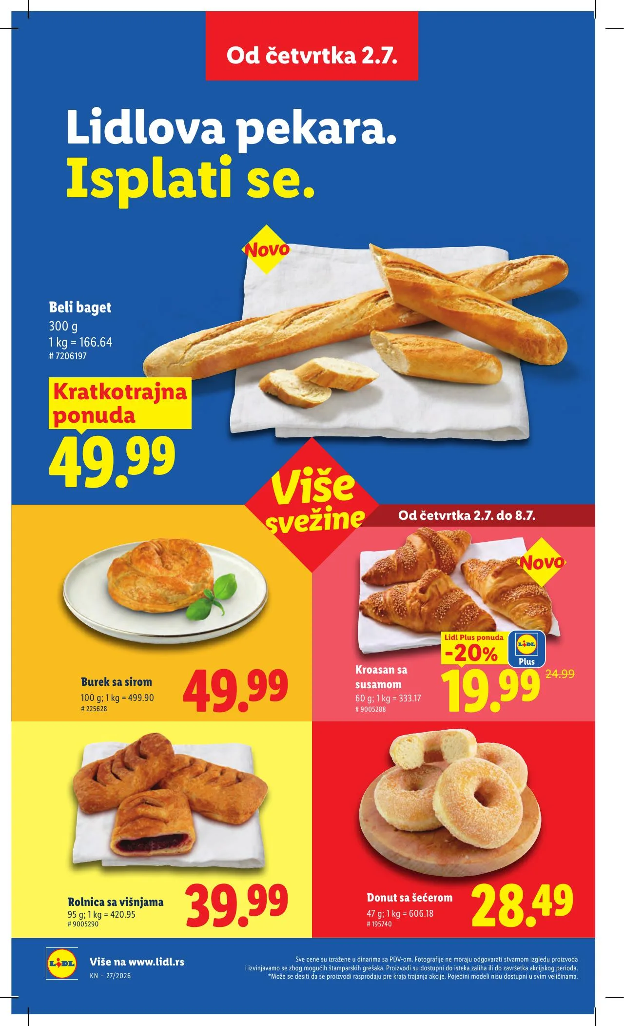 Lidl akciós újság Szerbia 07.02–07.08 – 20. oldal