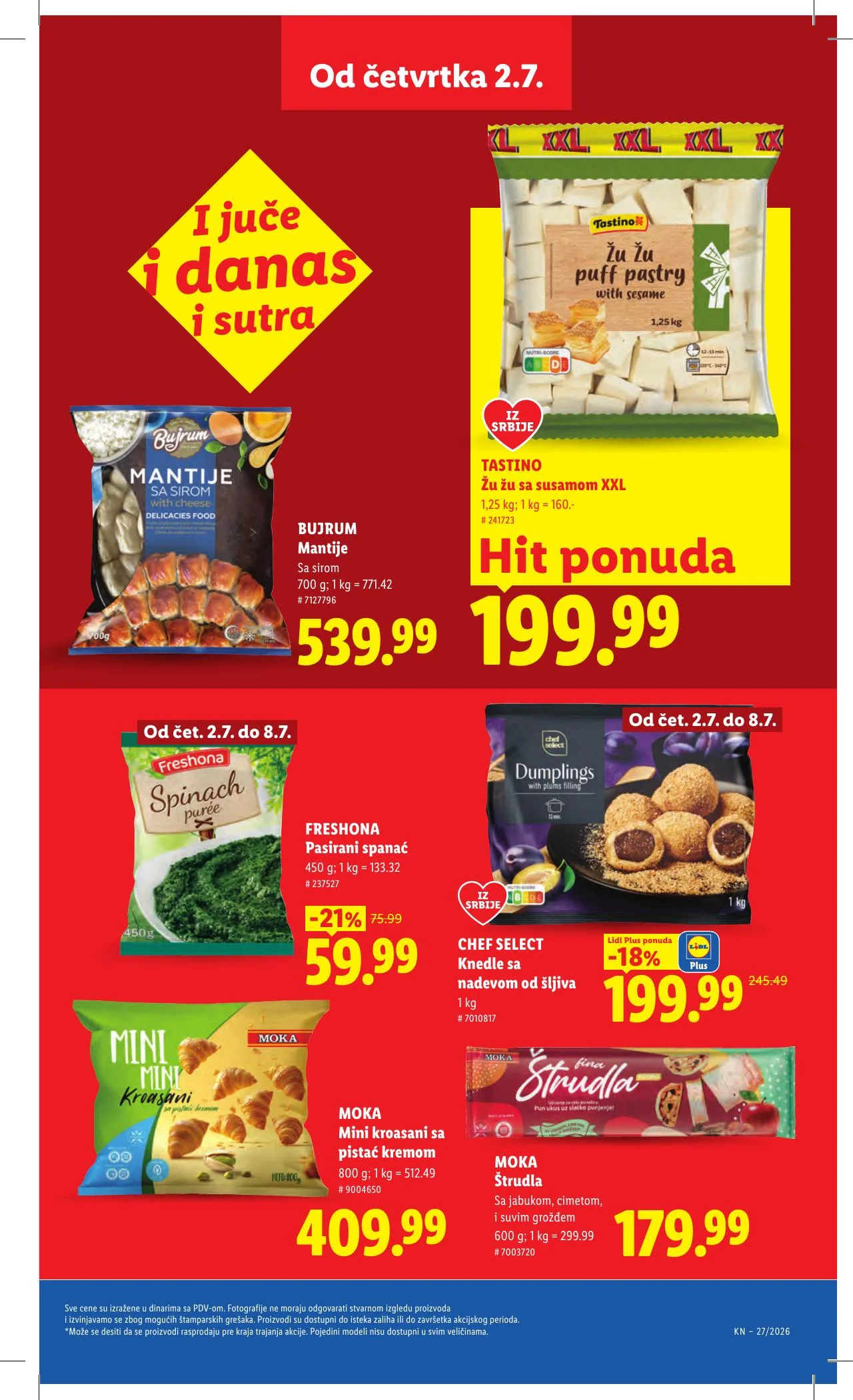 Lidl akciós újság Szerbia 07.02–07.08 – 25. oldal