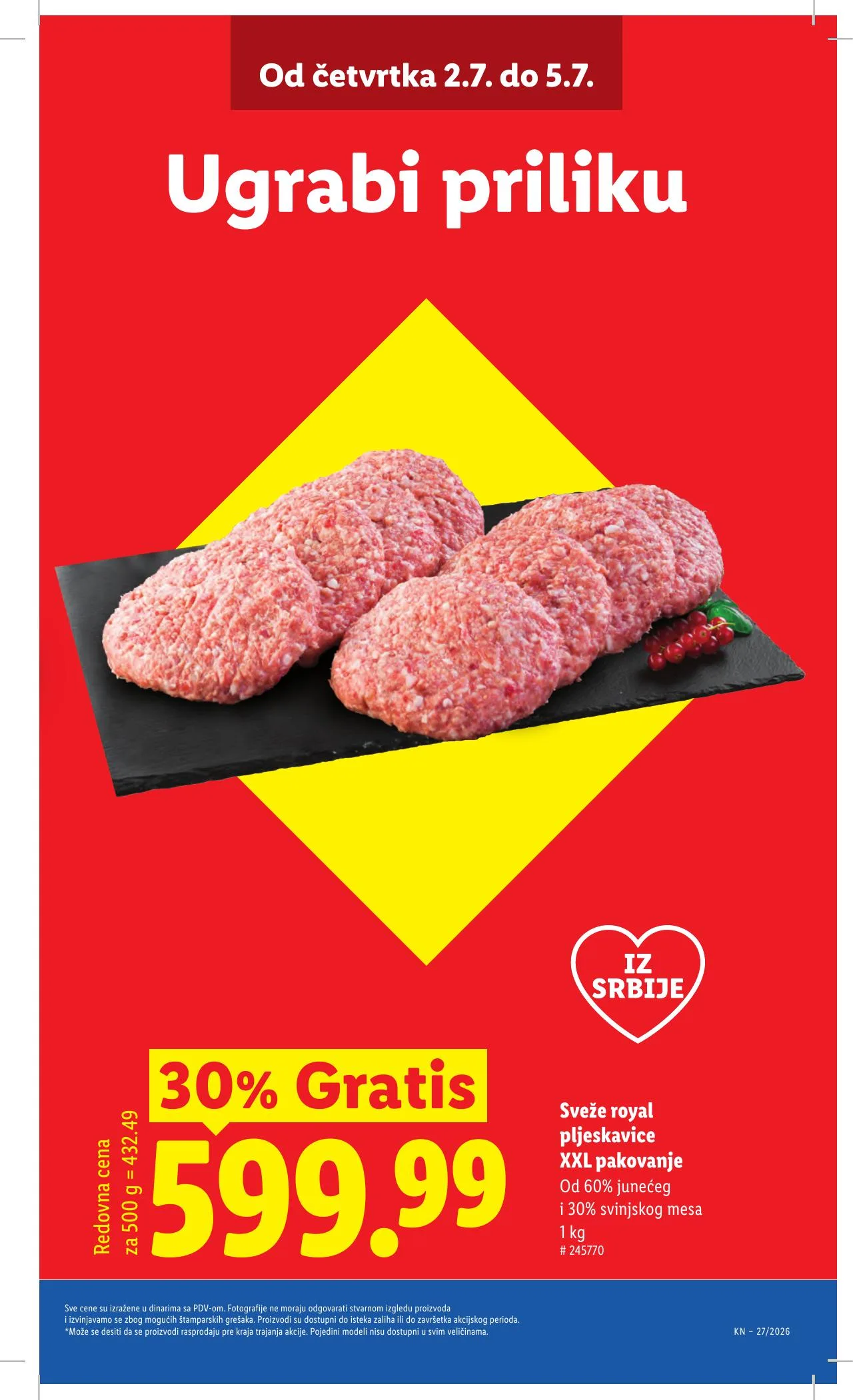 Lidl akciós újság Szerbia 07.02–07.08 – 3. oldal