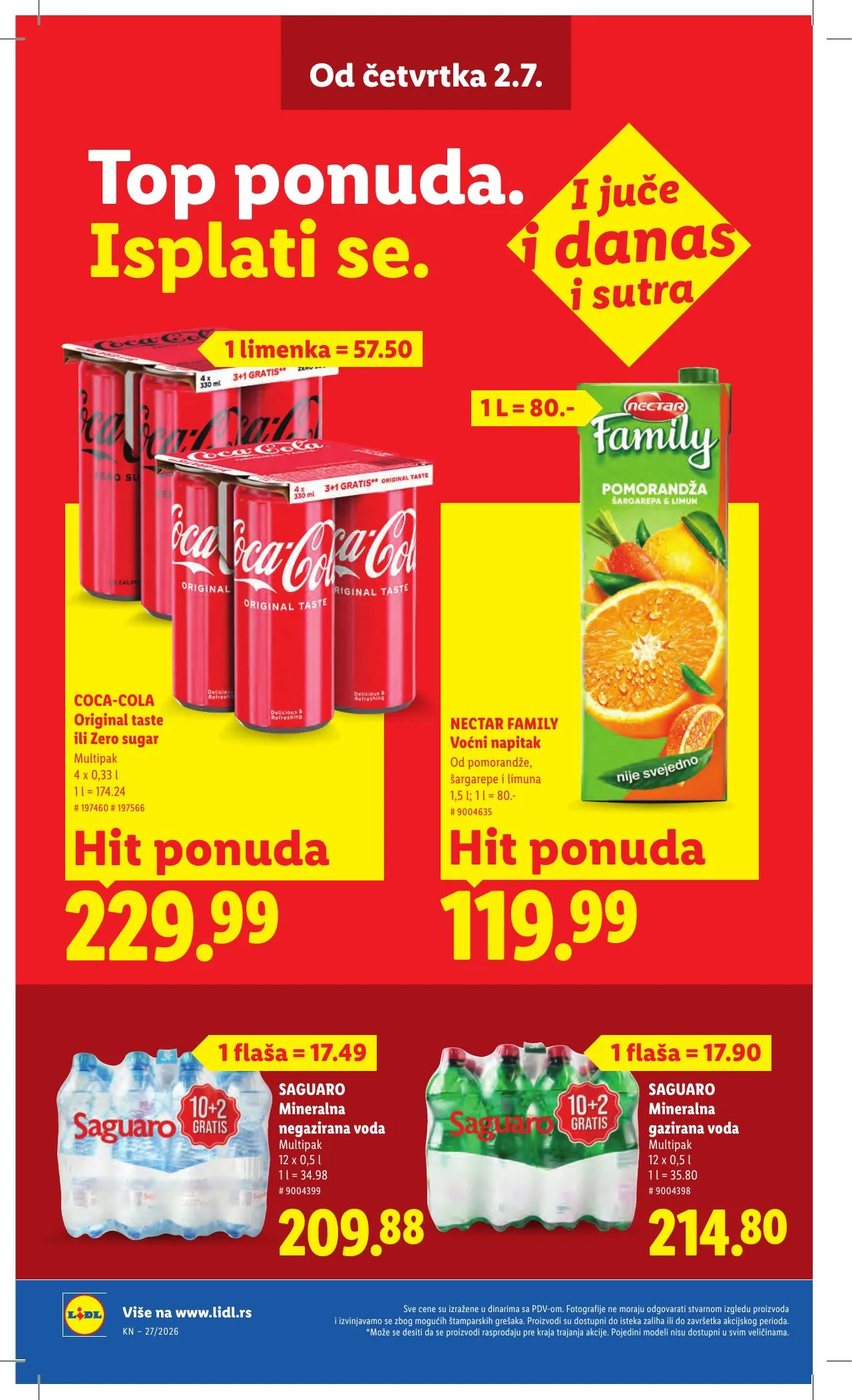 Lidl akciós újság Szerbia 07.02–07.08 – 30. oldal
