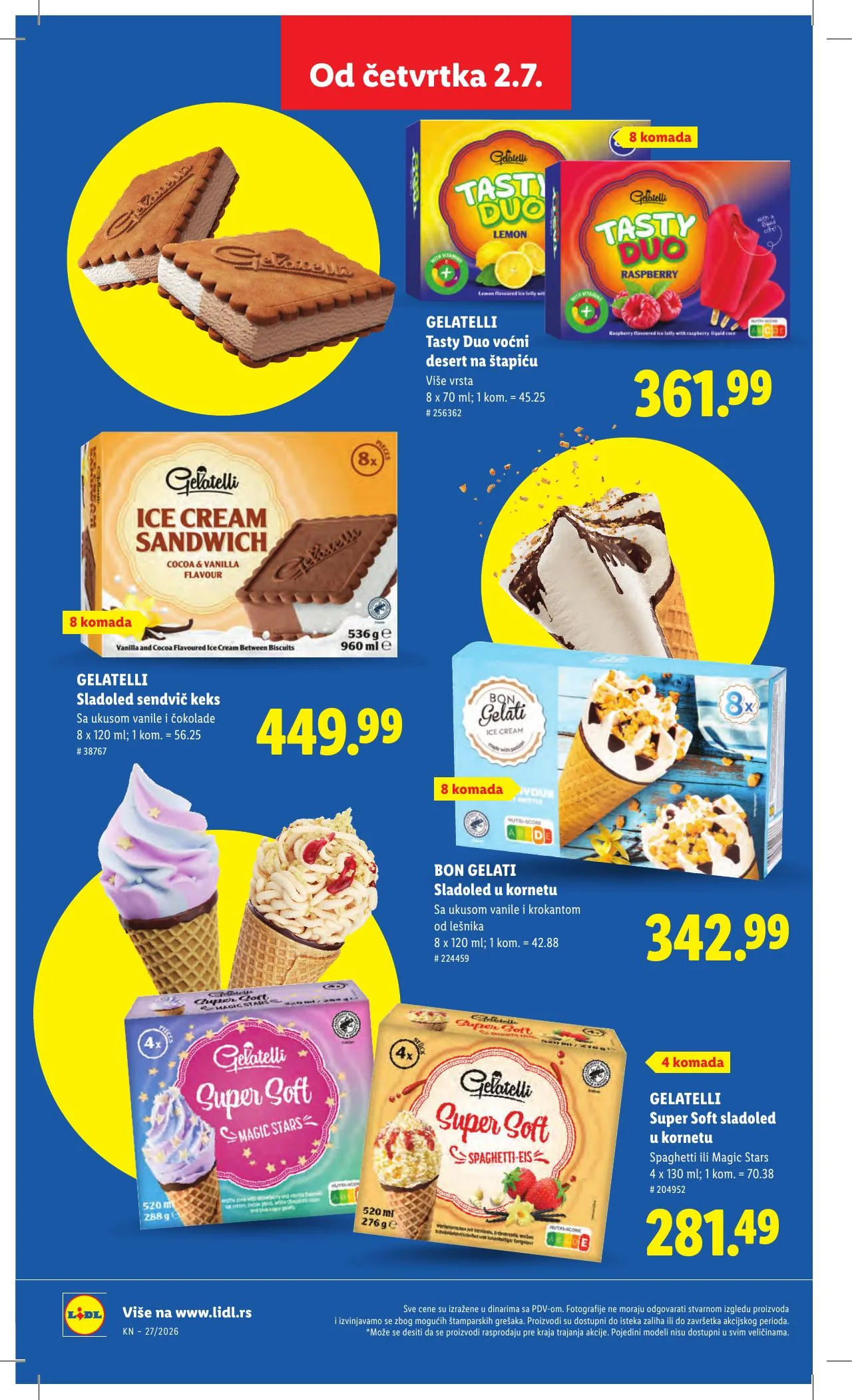 Lidl akciós újság Szerbia 07.02–07.08 – 44. oldal