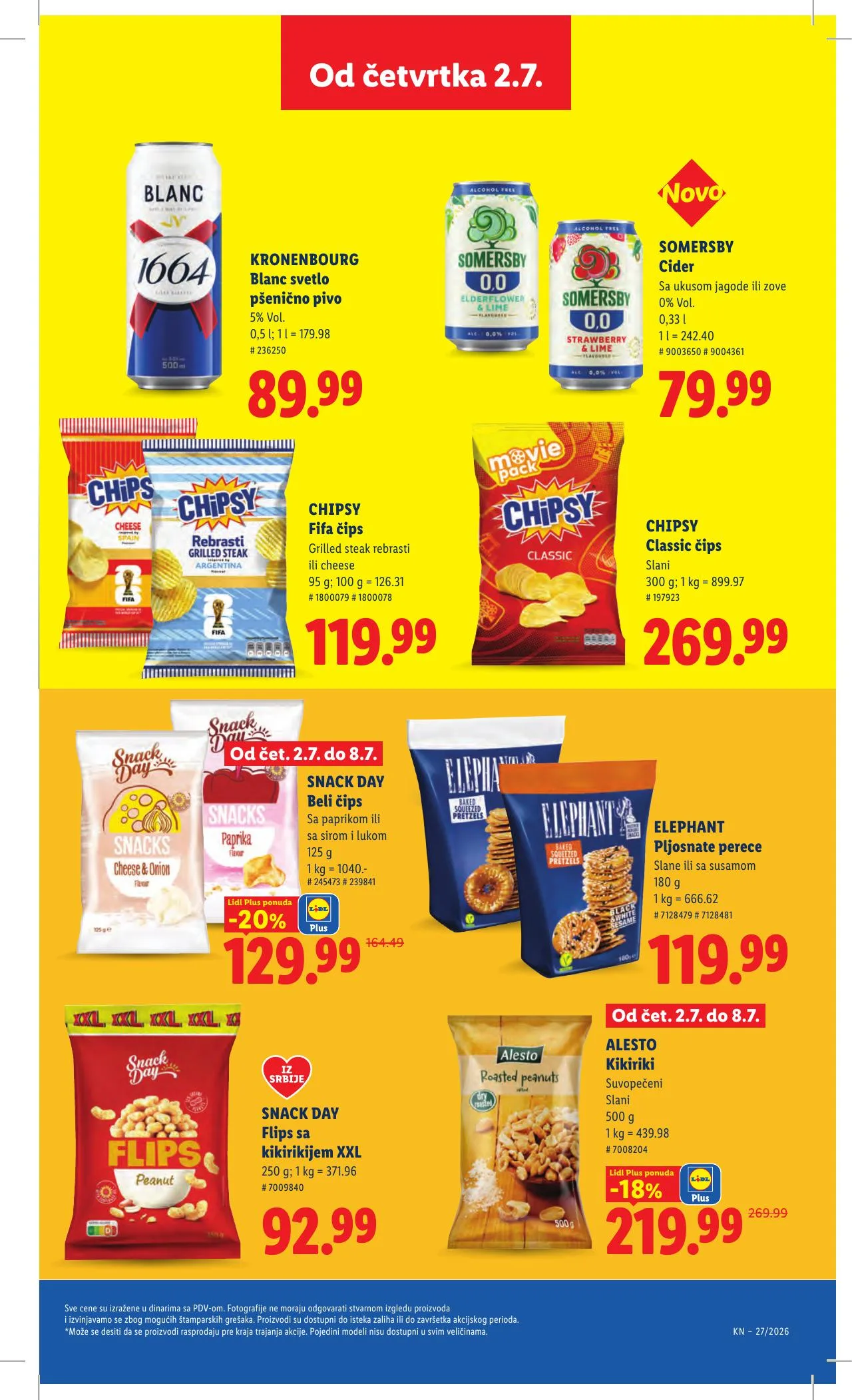 Lidl akciós újság Szerbia 07.02–07.08 – 47. oldal