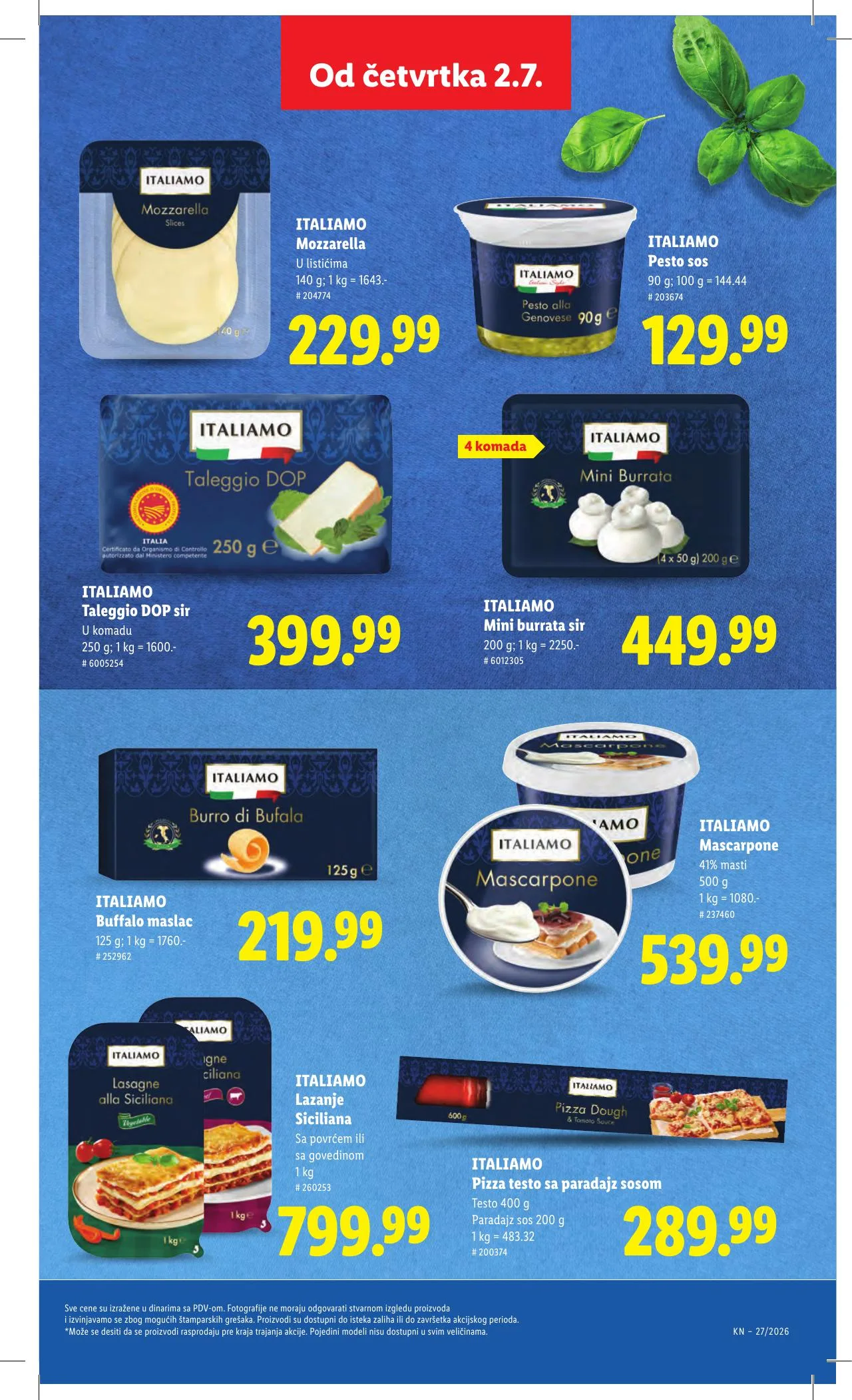 Lidl akciós újság Szerbia 07.02–07.08 – 49. oldal