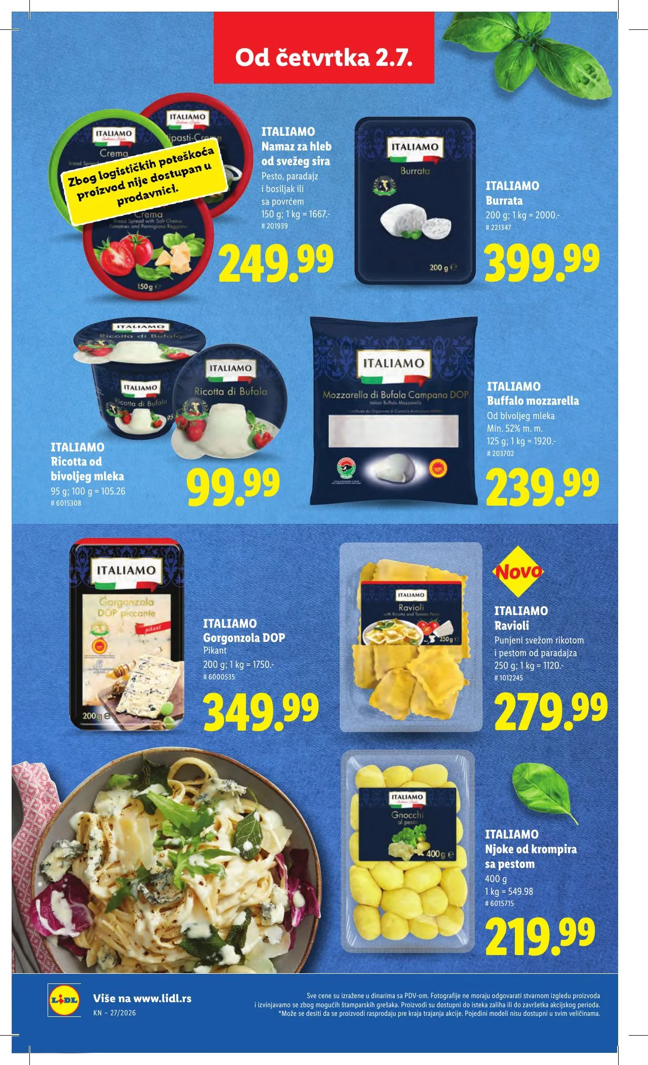 Lidl akciós újság Szerbia 07.02–07.08 – 50. oldal