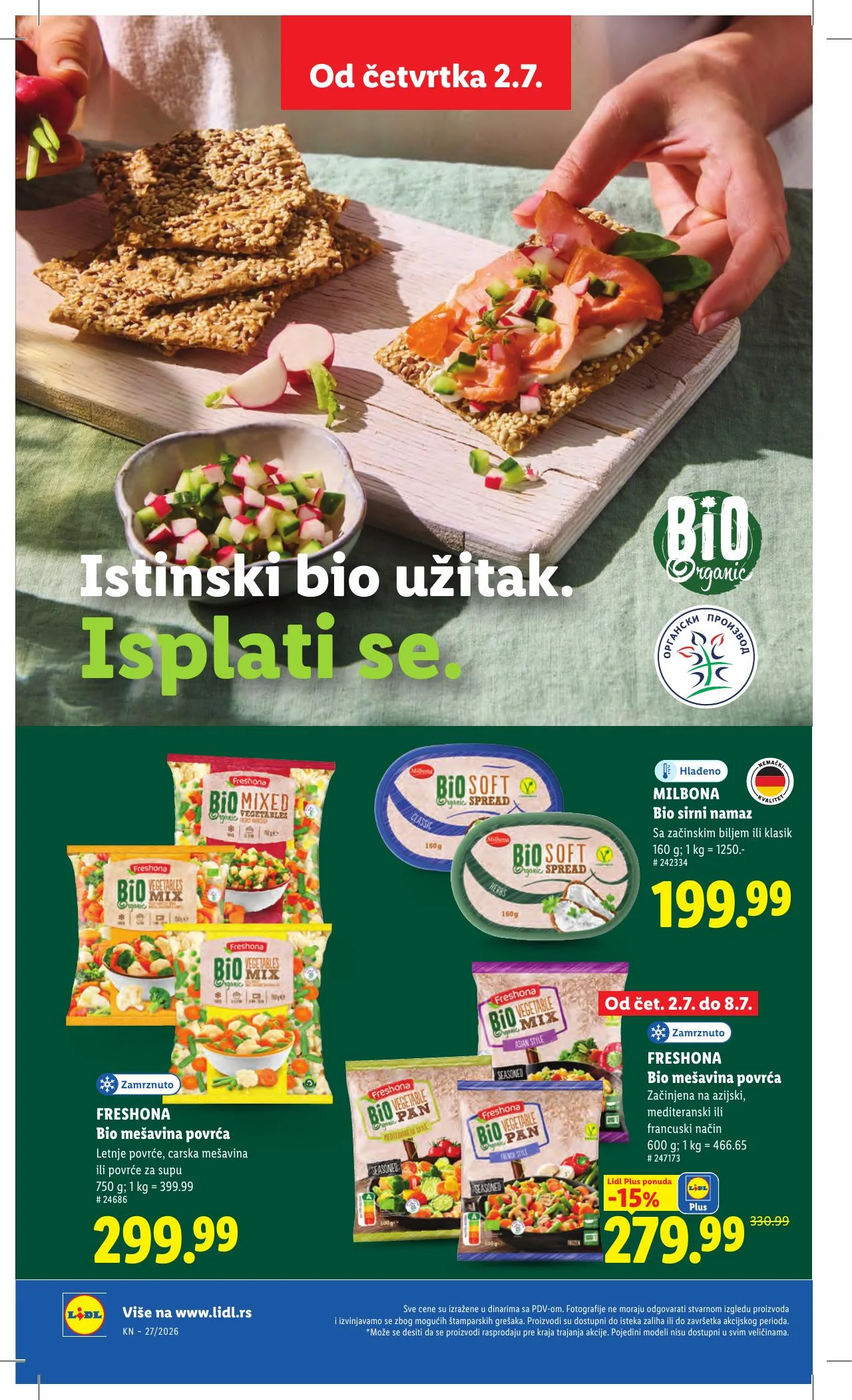Lidl akciós újság Szerbia 07.02–07.08 – 52. oldal