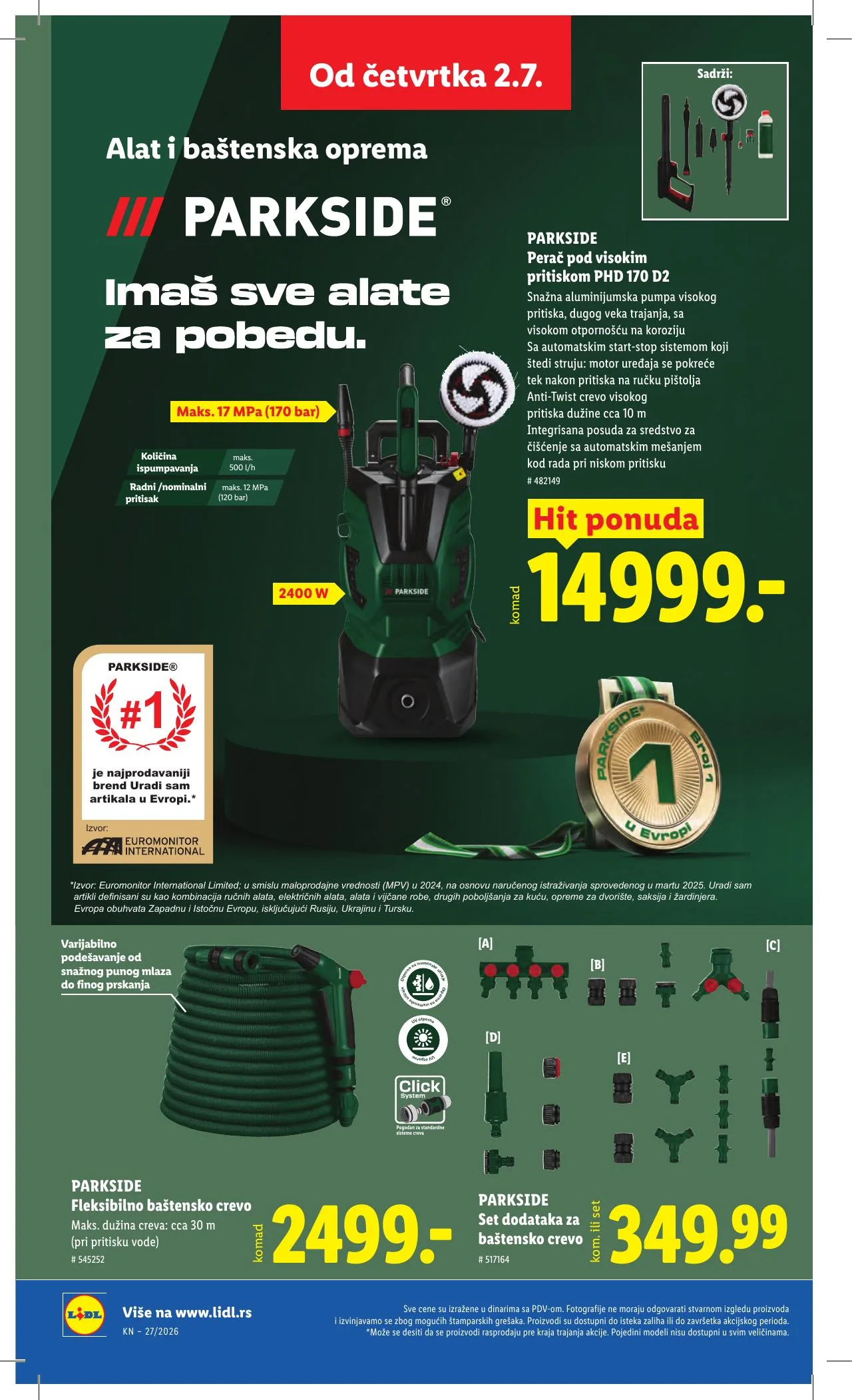 Lidl akciós újság Szerbia 07.02–07.08 – 70. oldal