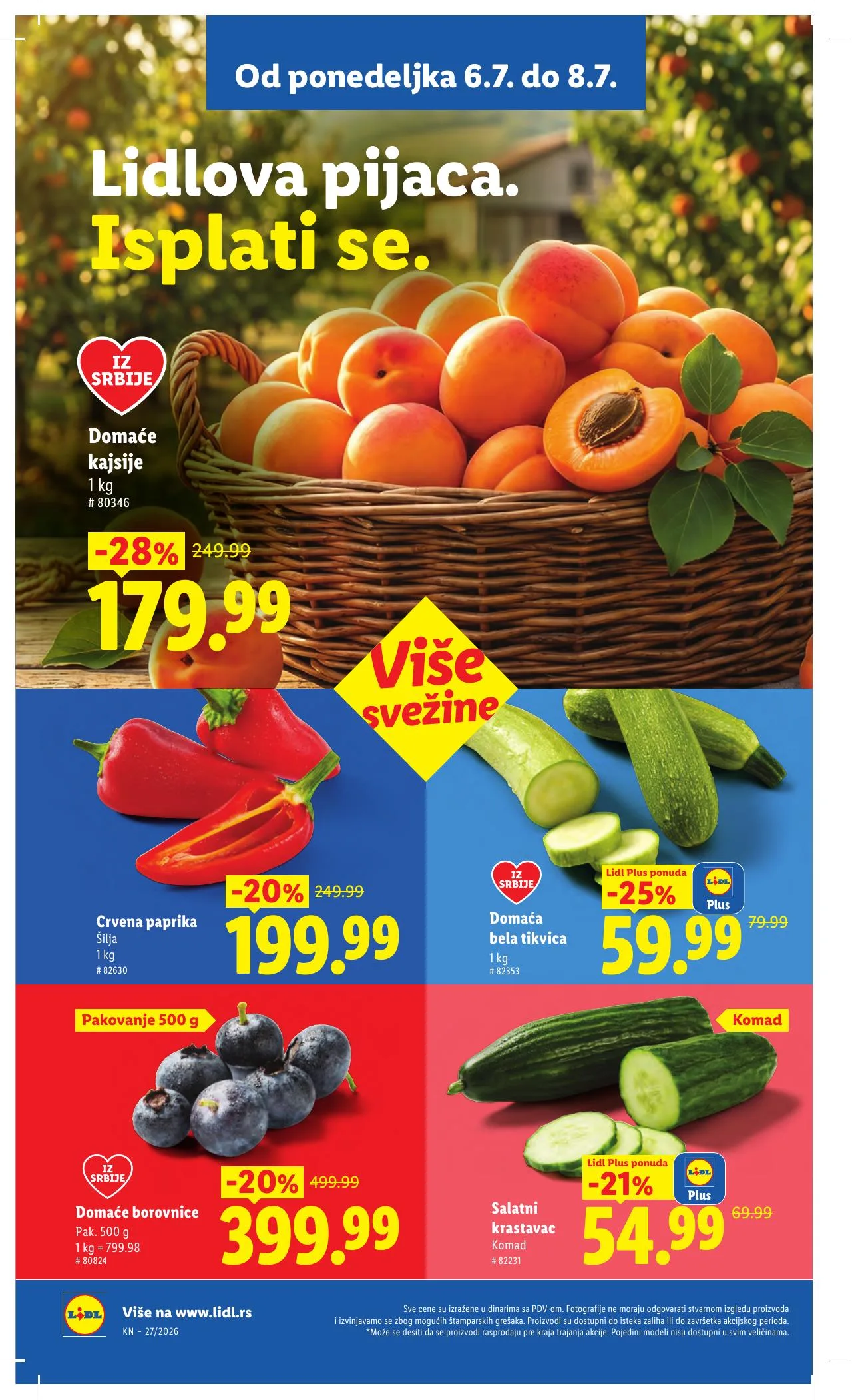 Lidl akciós újság Szerbia 07.02–07.08 – 92. oldal