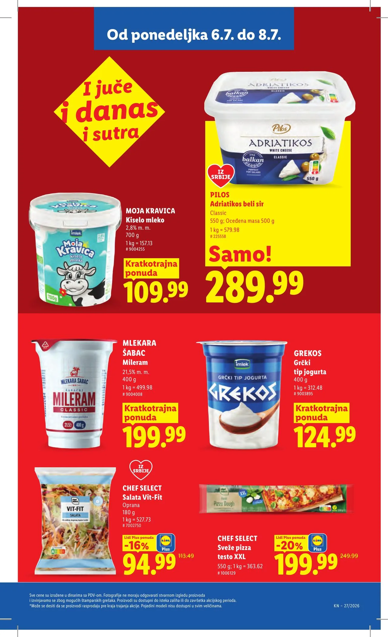 Lidl akciós újság Szerbia 07.02–07.08 – 95. oldal
