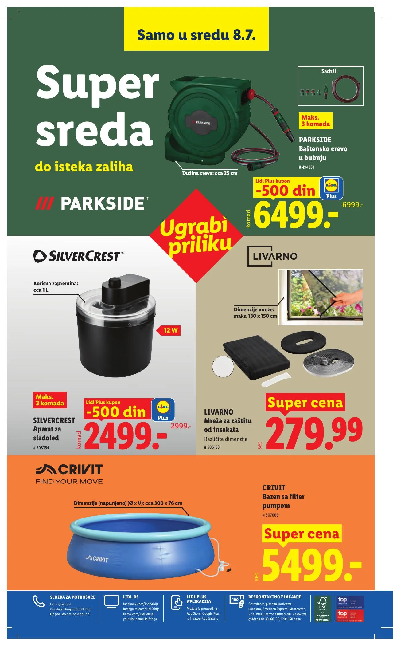 Lidl akciós újság Szerbia 07.02–07.08 – 96. oldal