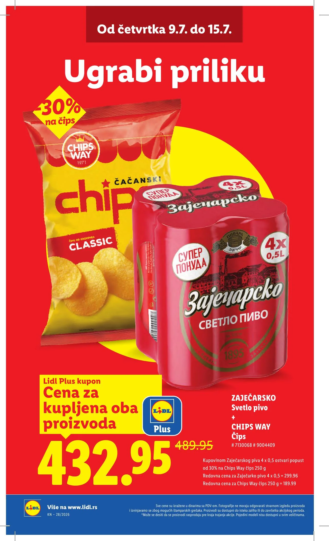 Lidl akciós újság Szerbia 07.09–07.15 – 10. oldal